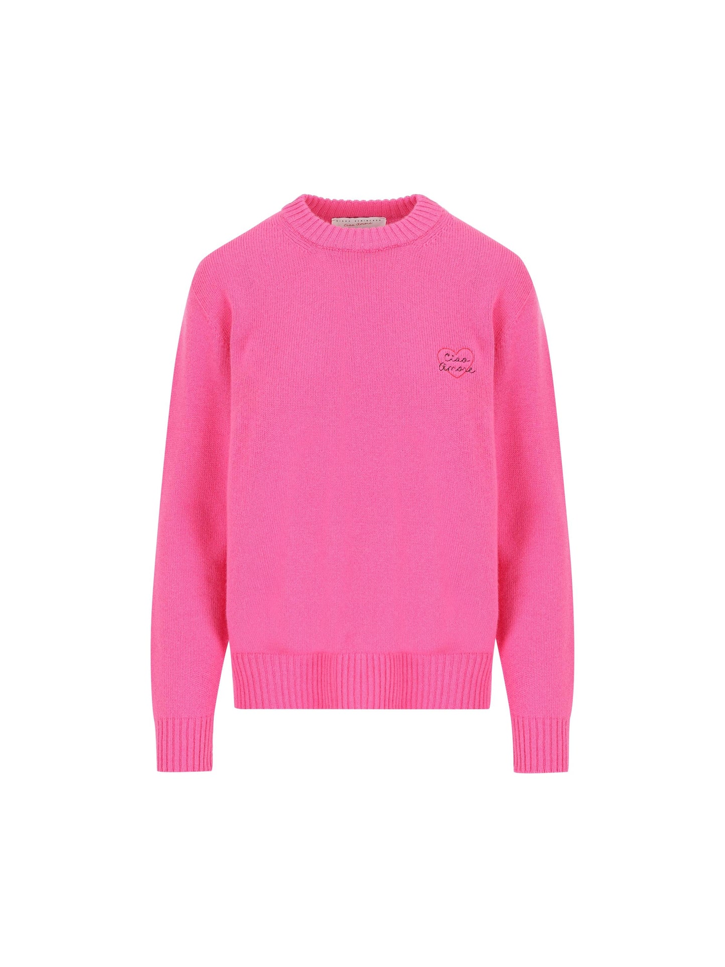 Pullover "Heartbeat" in cashmere. S25M10 06 GIADA BENINCASA 