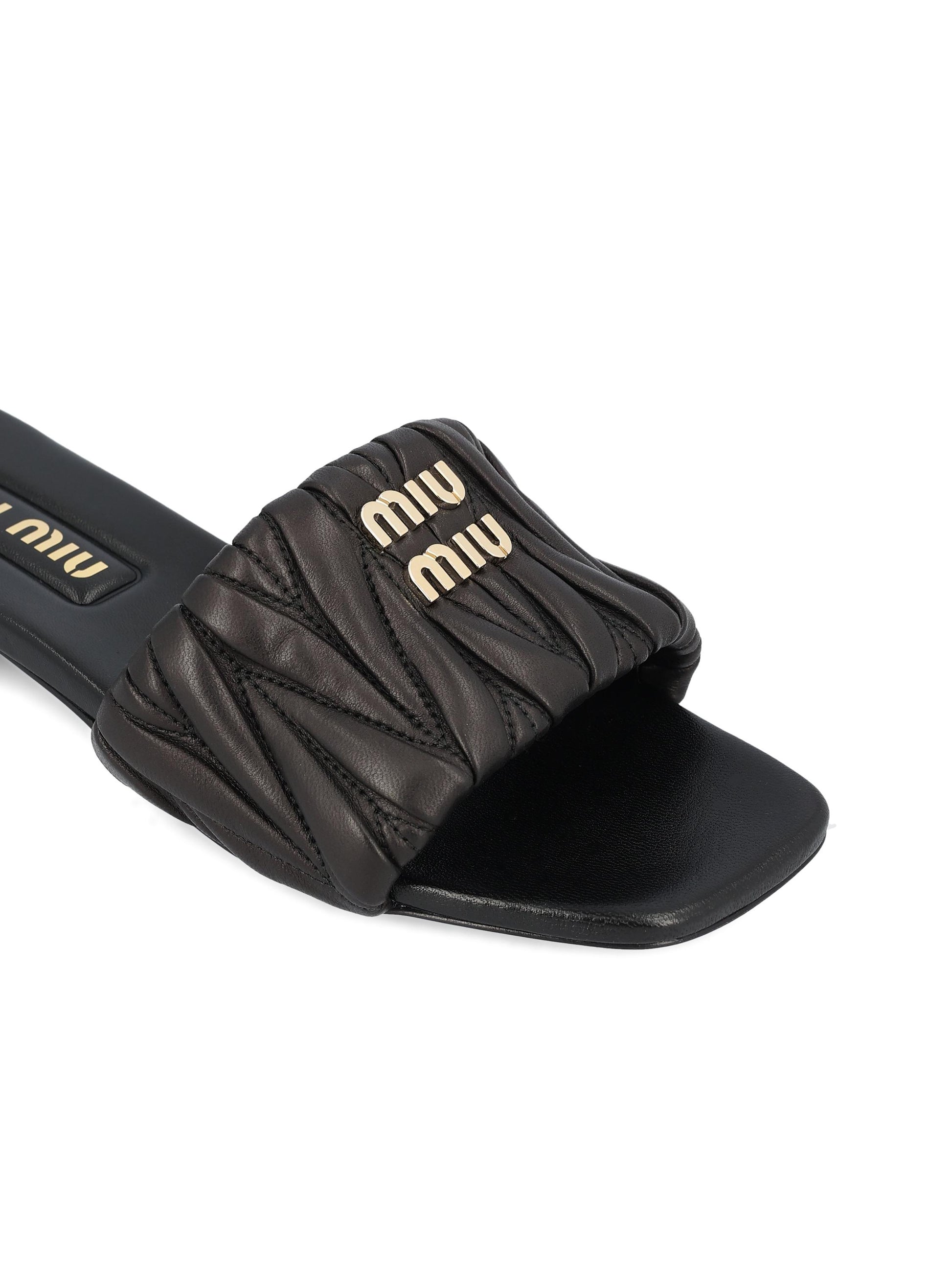 Sandali realizzati in pelle. 5XX605 F01088TF0002 MIU MIU 