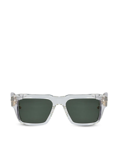 Occhiali da sole realizzati in acetato giapponese. AKS-105Z-54 CLR - GRY AKONI 
