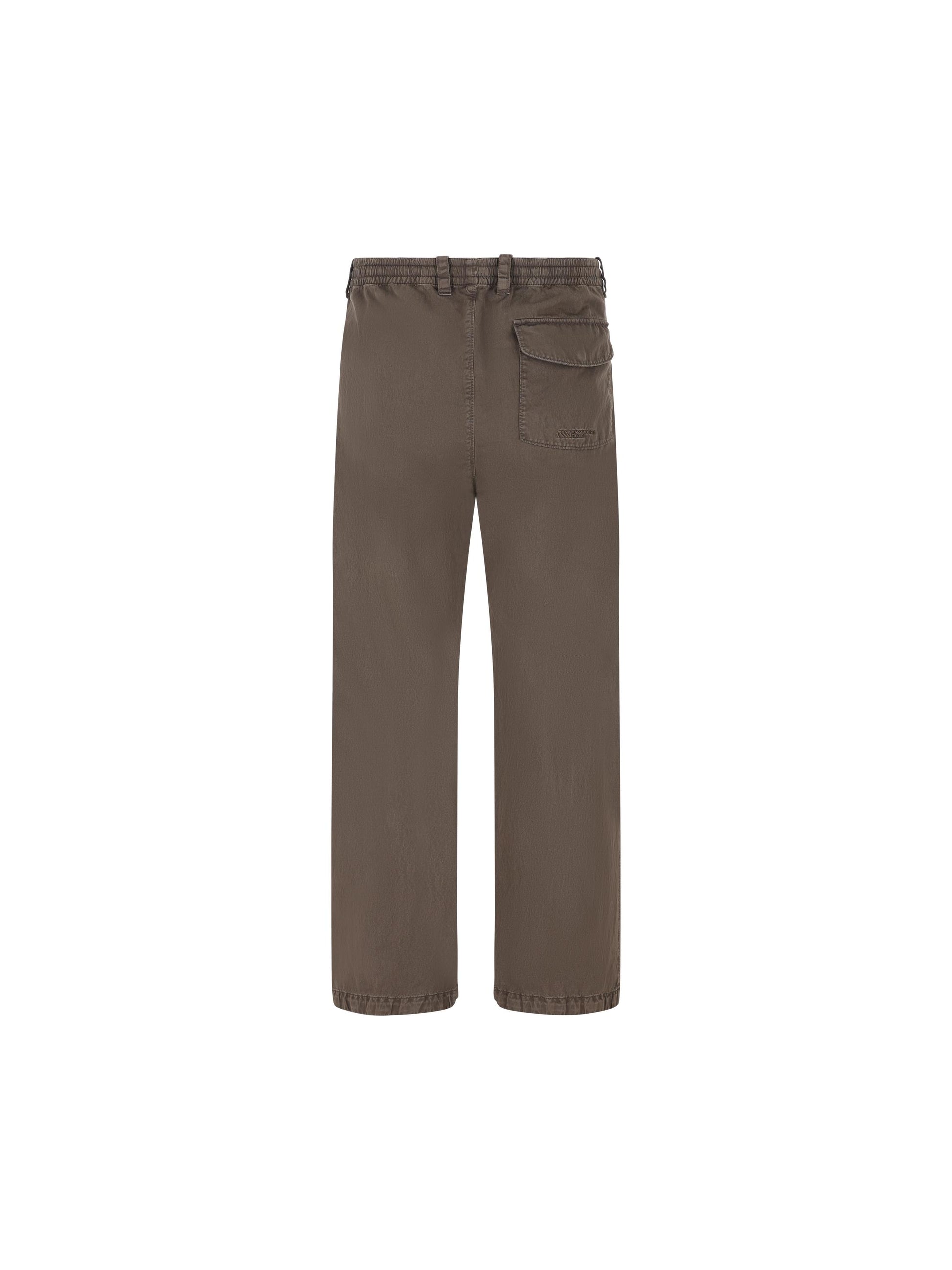 Pantaloni Co/Ny in gabardine tinto in capo 19MMPA006A 000012G922 MASSIMO OSTI STUDIO 