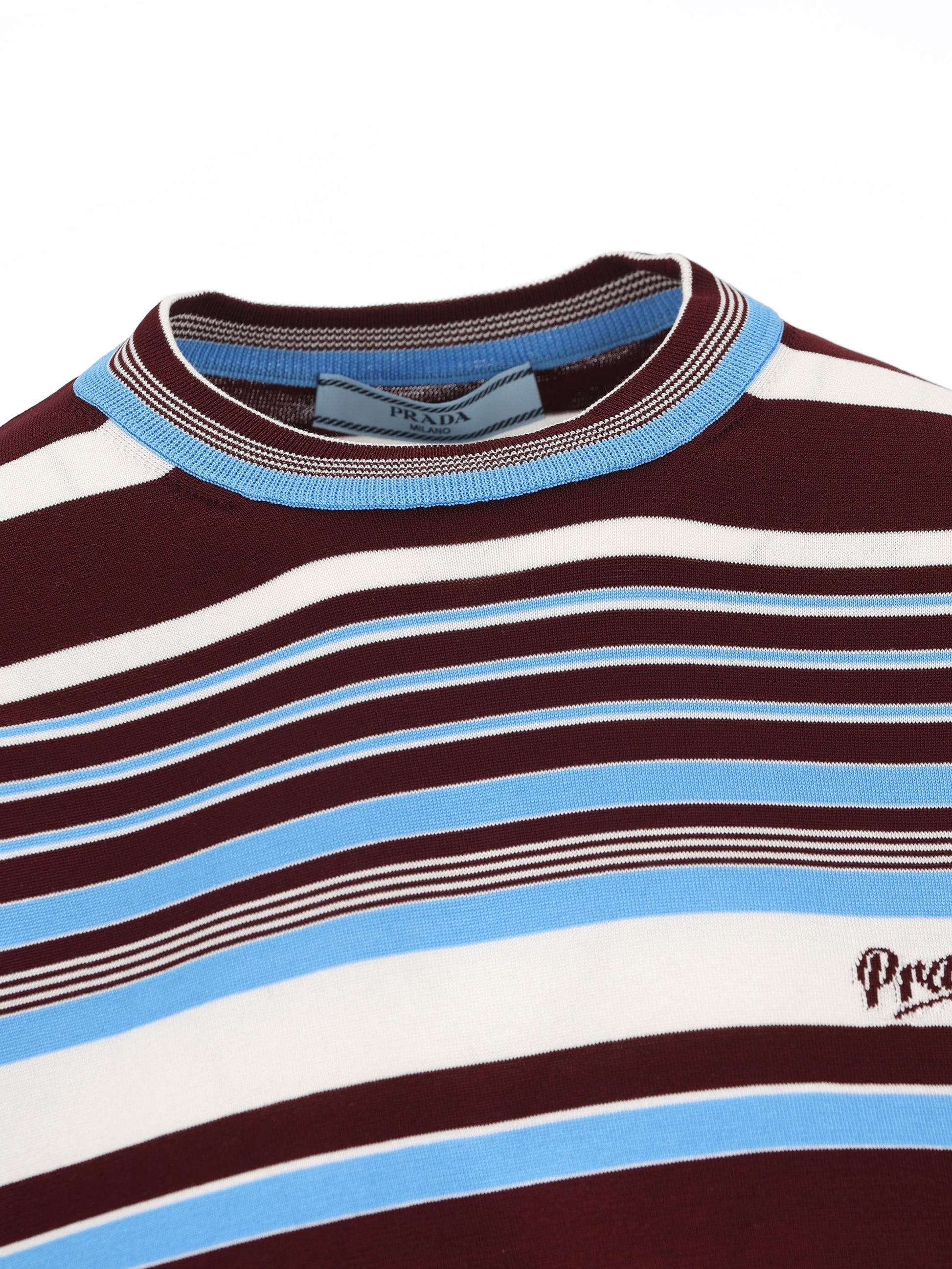 T-Shirt realizzata in cotone. P24B3H 19BRF0RUE PRADA 