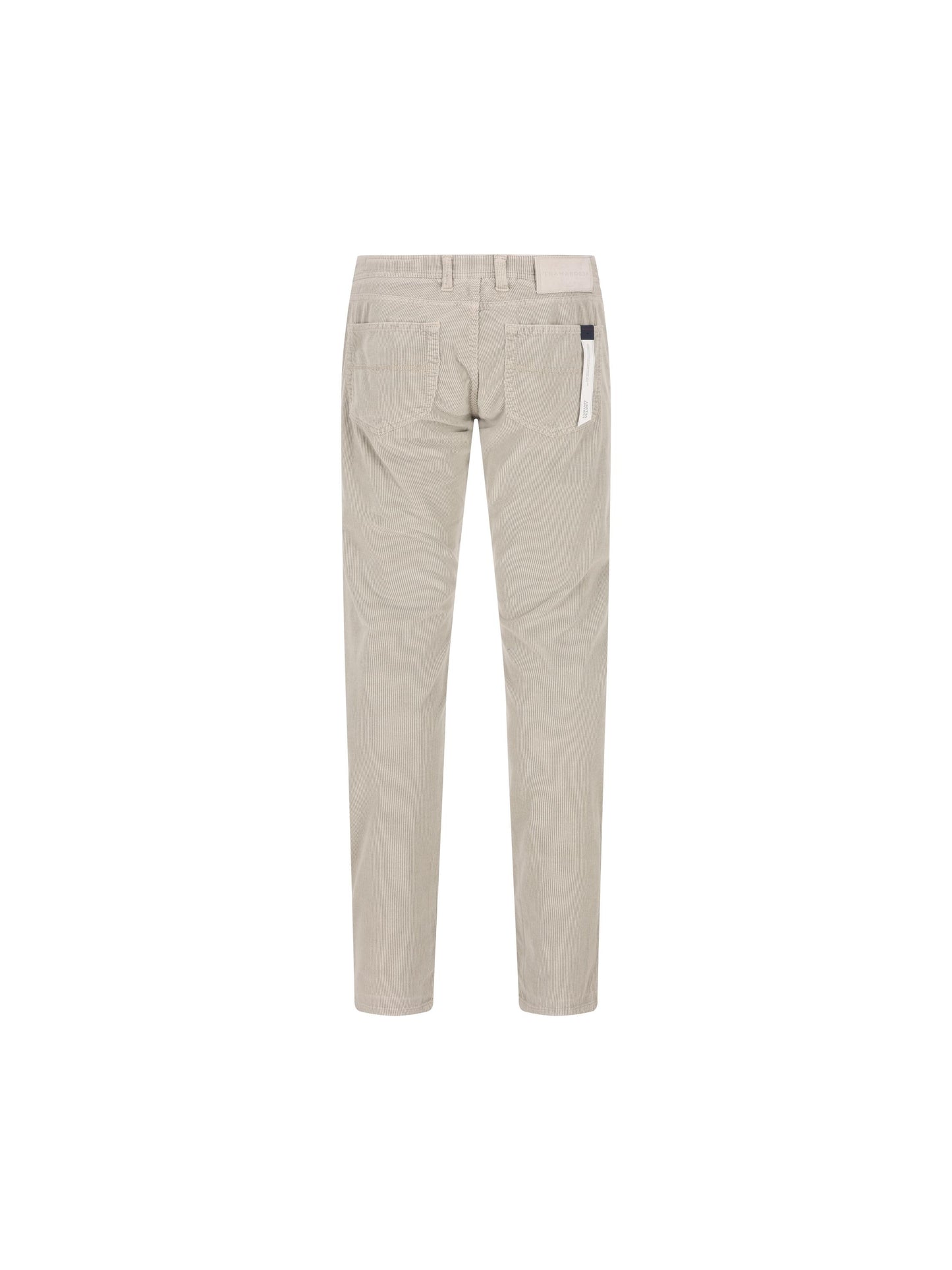 Pantaloni realizzati in velluto. MICHELANGELO V0050500 TRAMAROSSA 