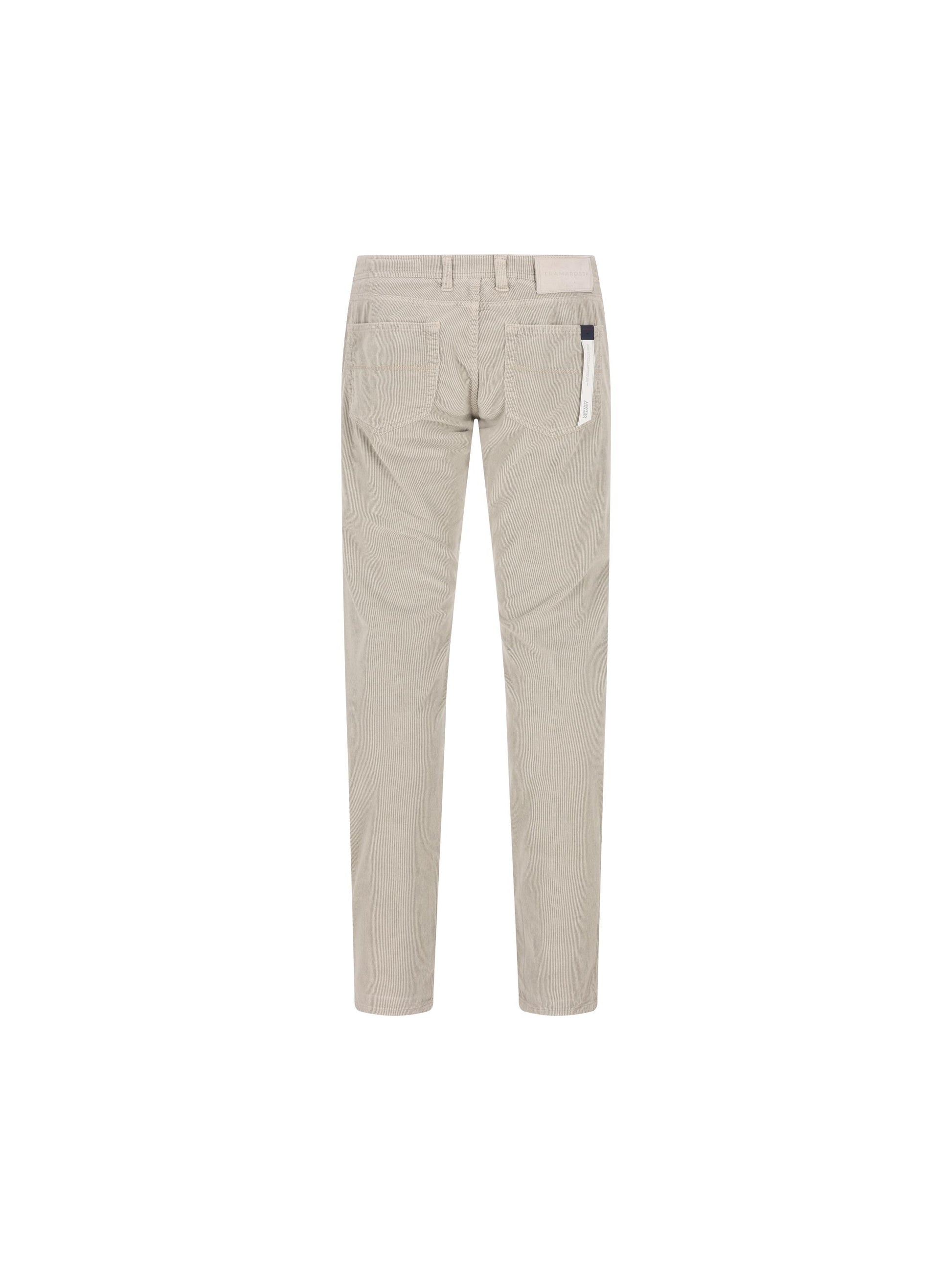 Pantaloni realizzati in velluto. MICHELANGELO V0050500 TRAMAROSSA 