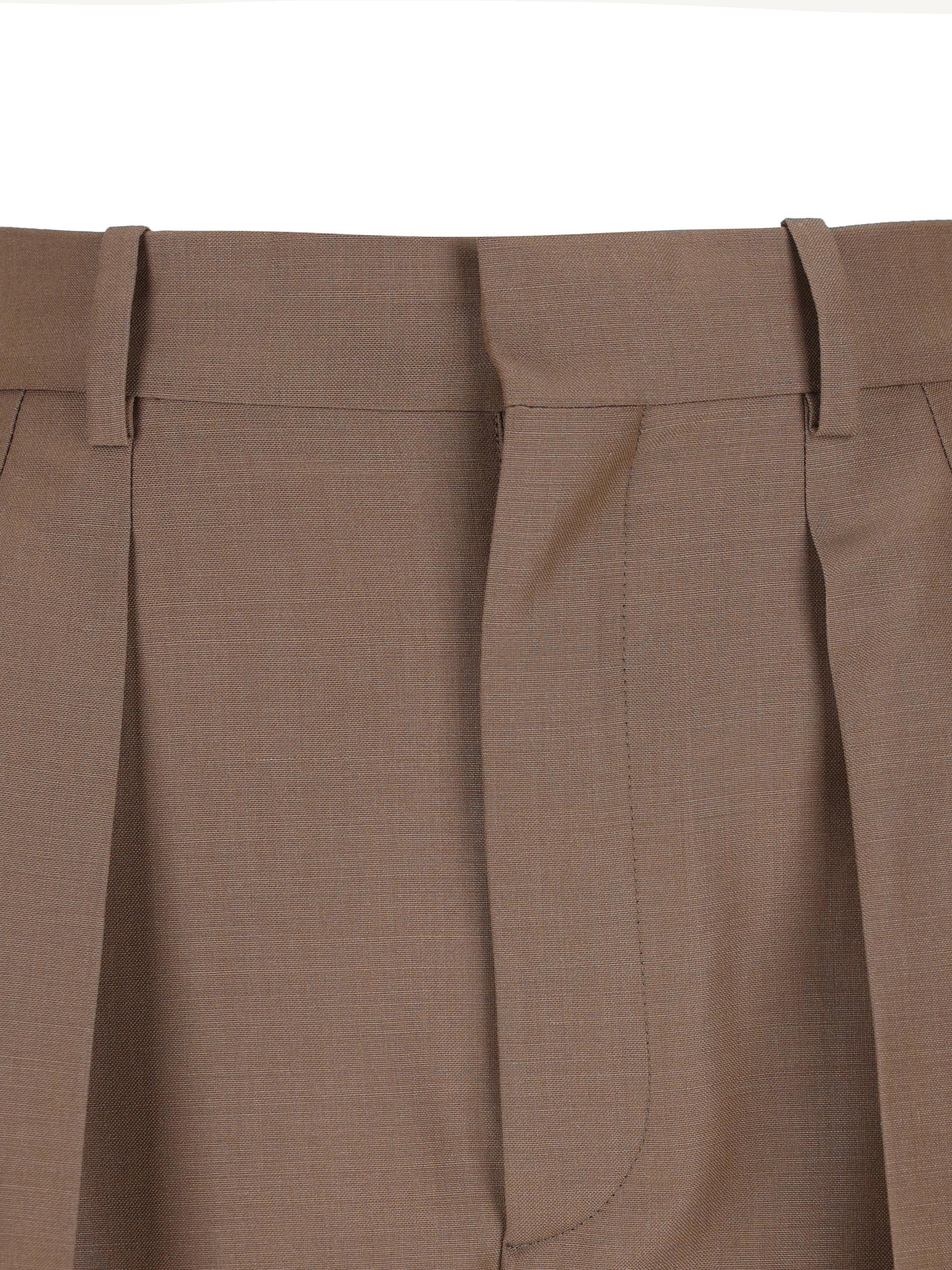Pantaloni in lana e mohair. 854457 Y1N022055 SAINT LAURENT 