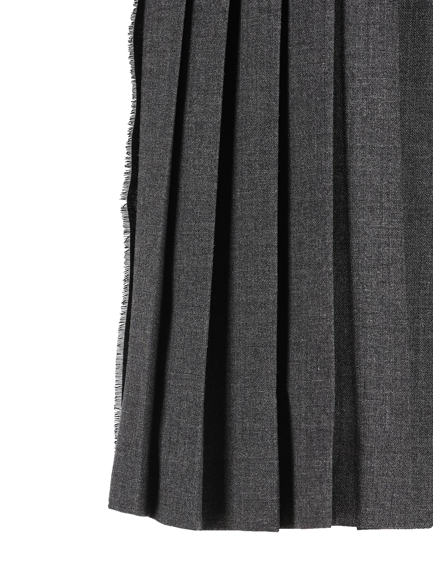 Gonna plisettata in lana vergine. P103ZE 17N1F0480 PRADA 