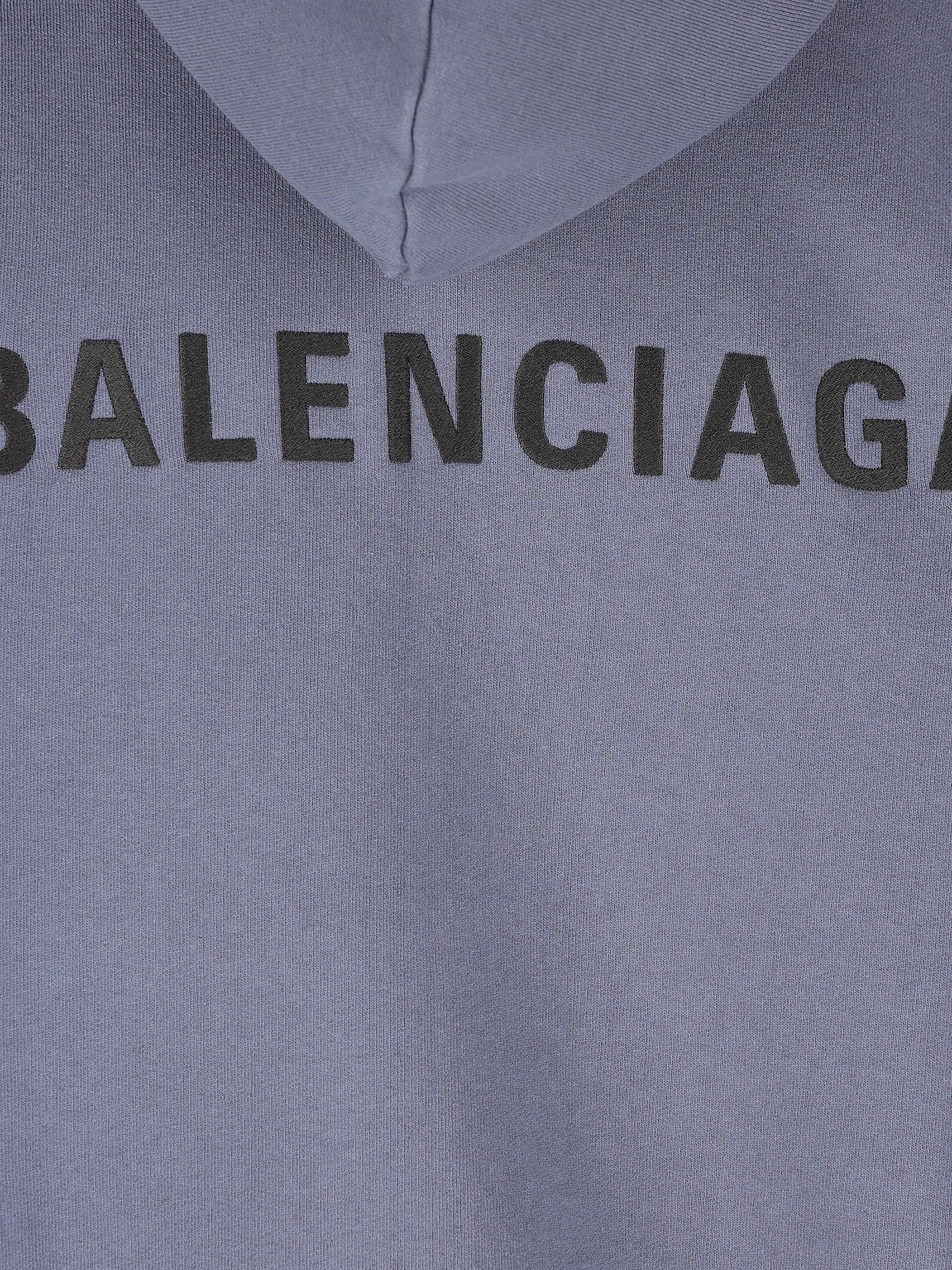 Hoodie Con Zip Balenciaga Back Regular Fit 803264 TTVG13364 BALENCIAGA 