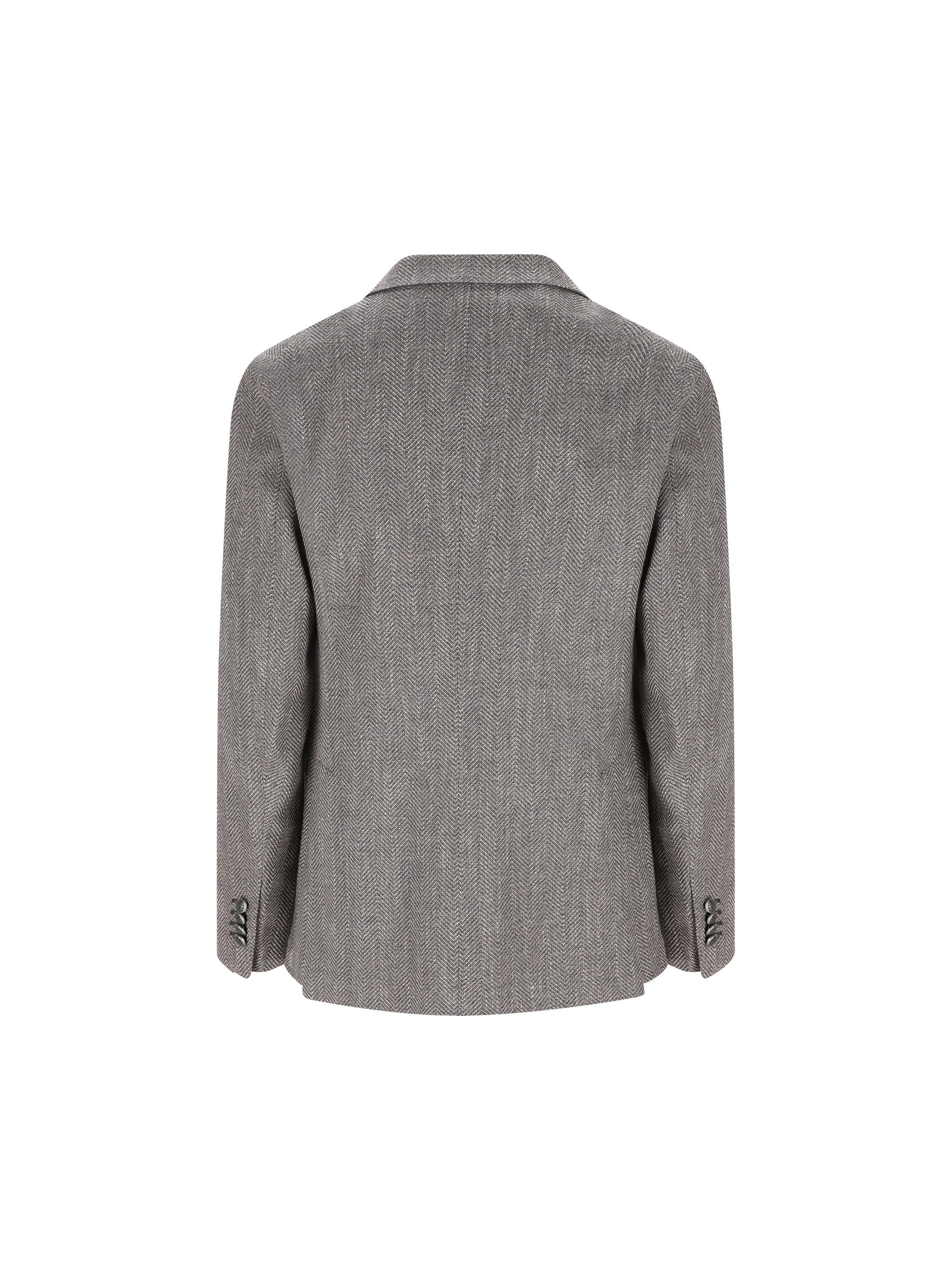 Blazer monopetto in misto lana-seta 1SMC26K AIC90019ES873542 TAGLIATORE 
