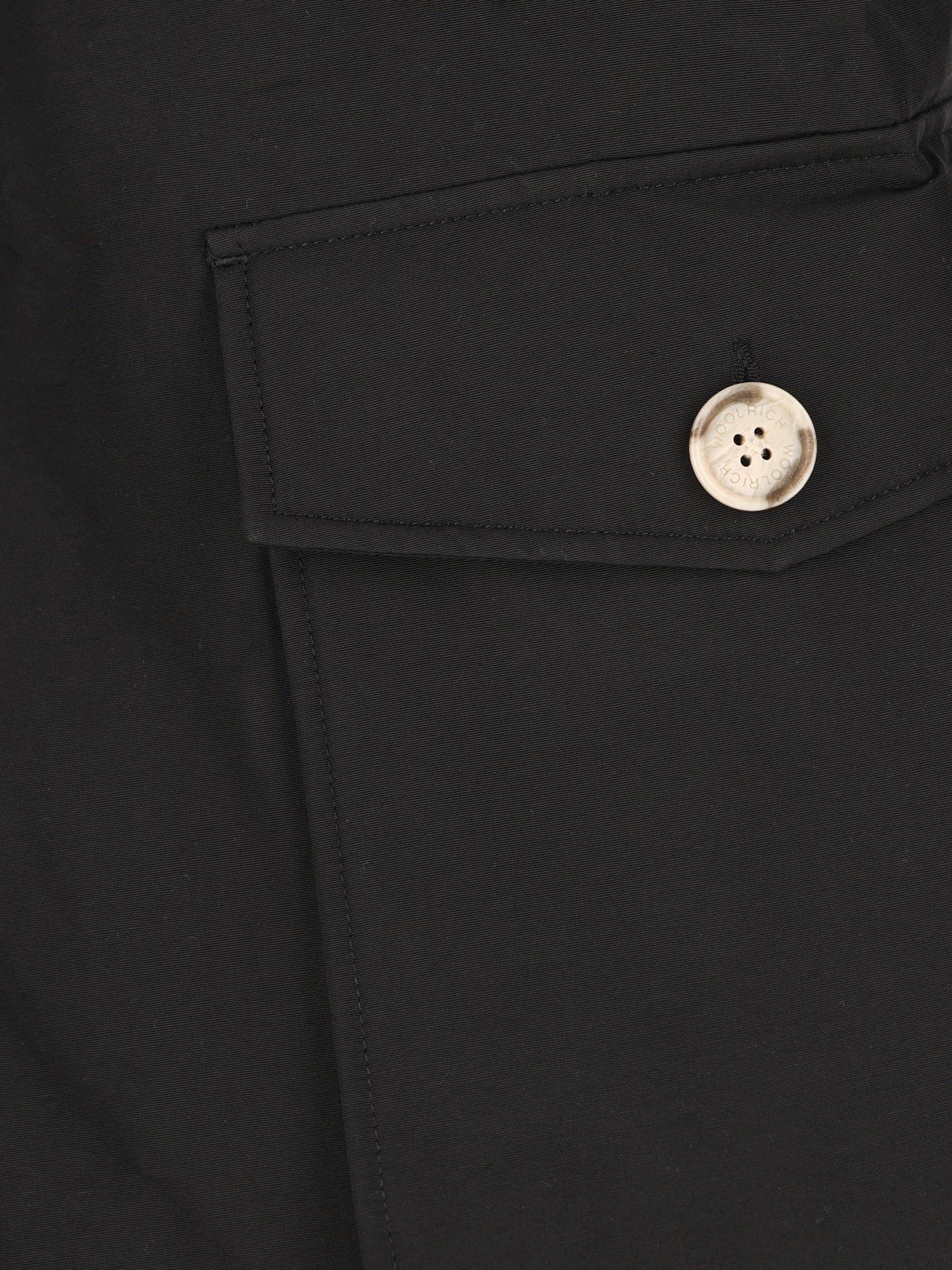 Parka in tessuto Ramar Cloth. CFWOOU0482MRUT0001 BLK WOOLRICH 