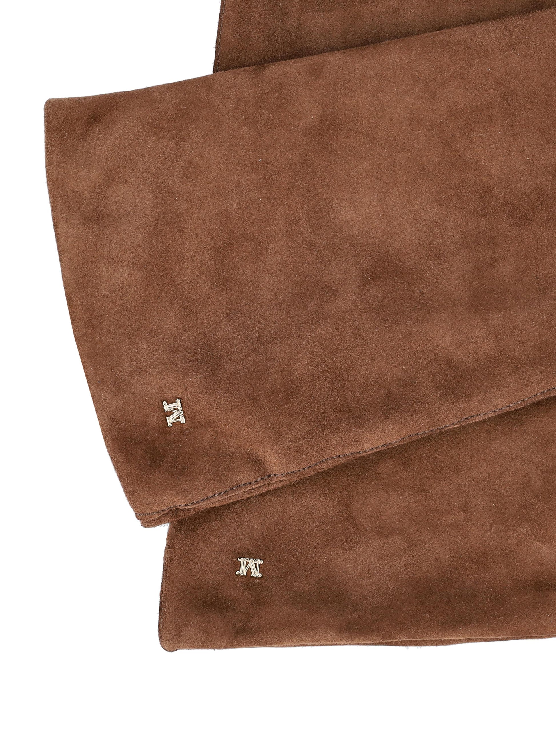 Guanti realizzati in pelle scamosciata. 2524566013600 001 MAX MARA 