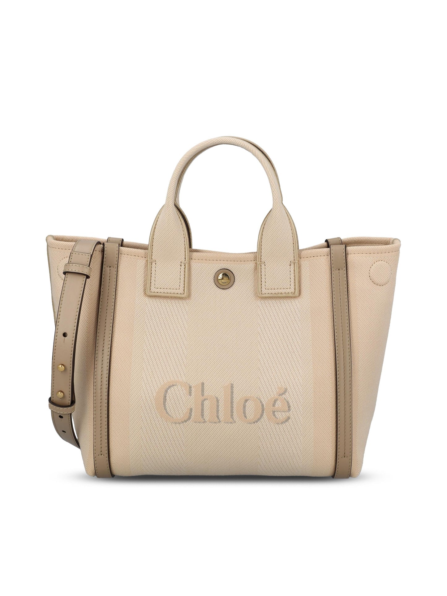 Borsa Carry realizzata in tela di cotone. CHC25SS911O65 26Y CHLOE' 