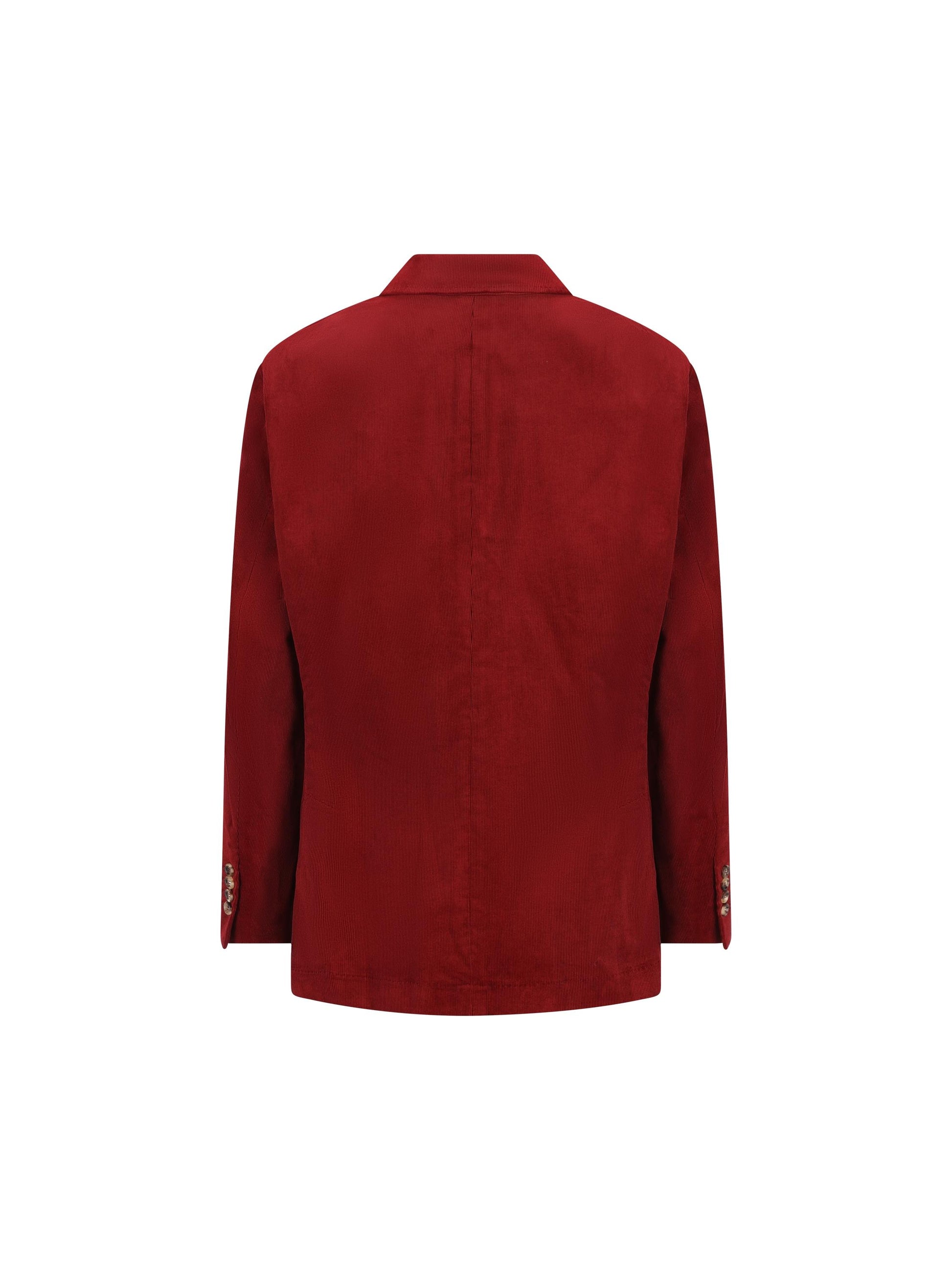 Giacca decostruita in velluto di cotone ML4627BTD C4506 BRUNELLO CUCINELLI 