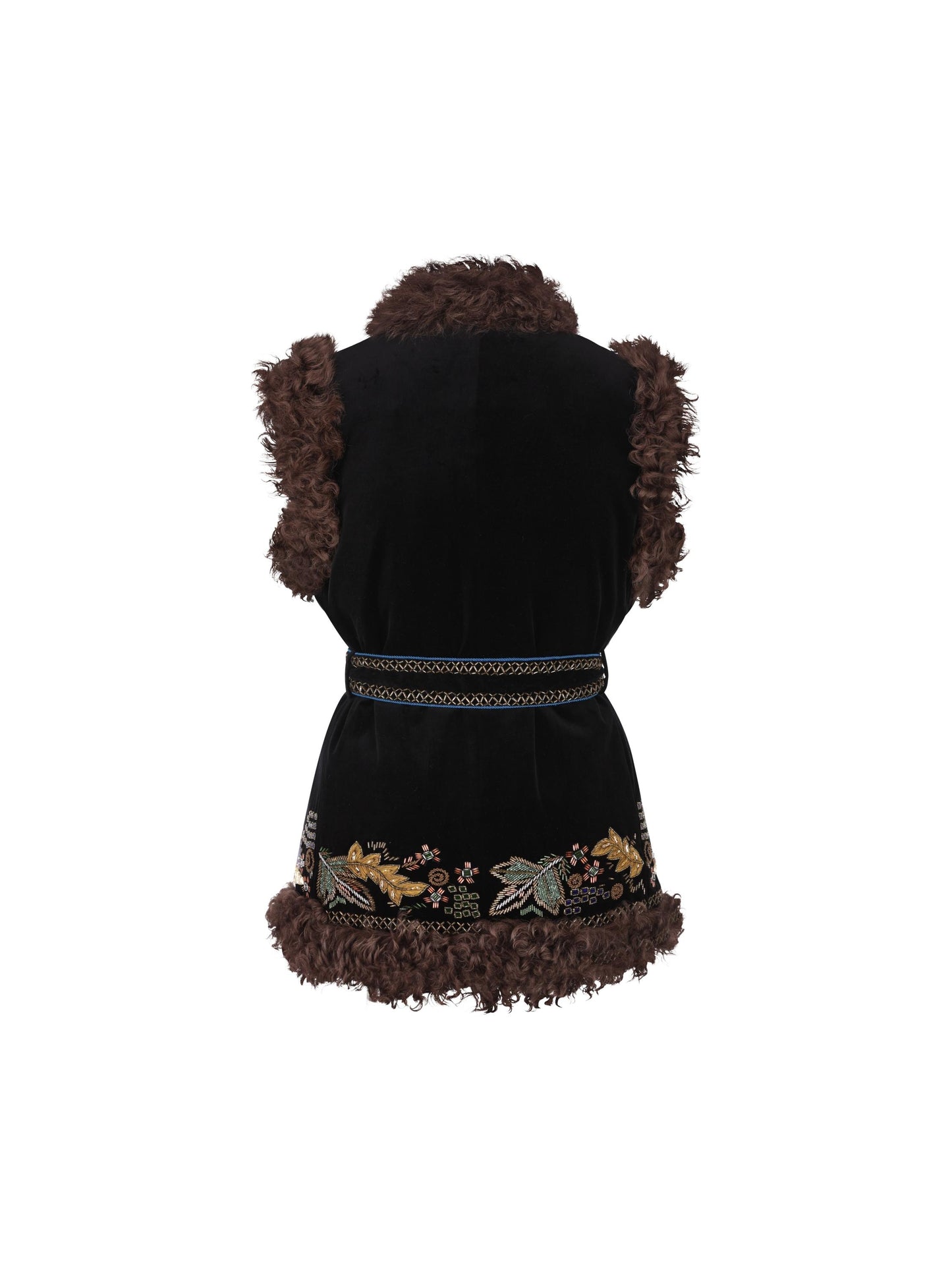 Gilet realizzato in pelle. 7B0NL00E9UW K92 VALENTINO GARAVANI 