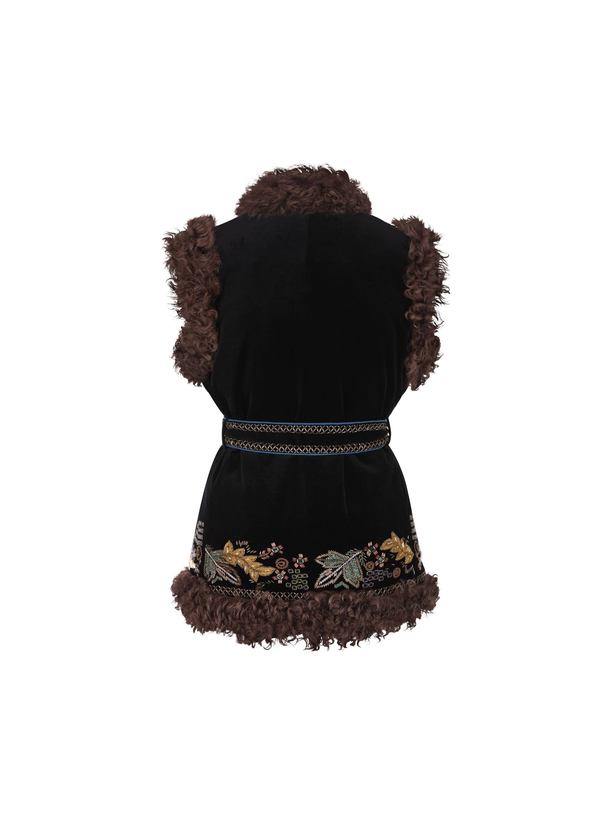 Gilet realizzato in pelle. 7B0NL00E9UW K92 VALENTINO GARAVANI 