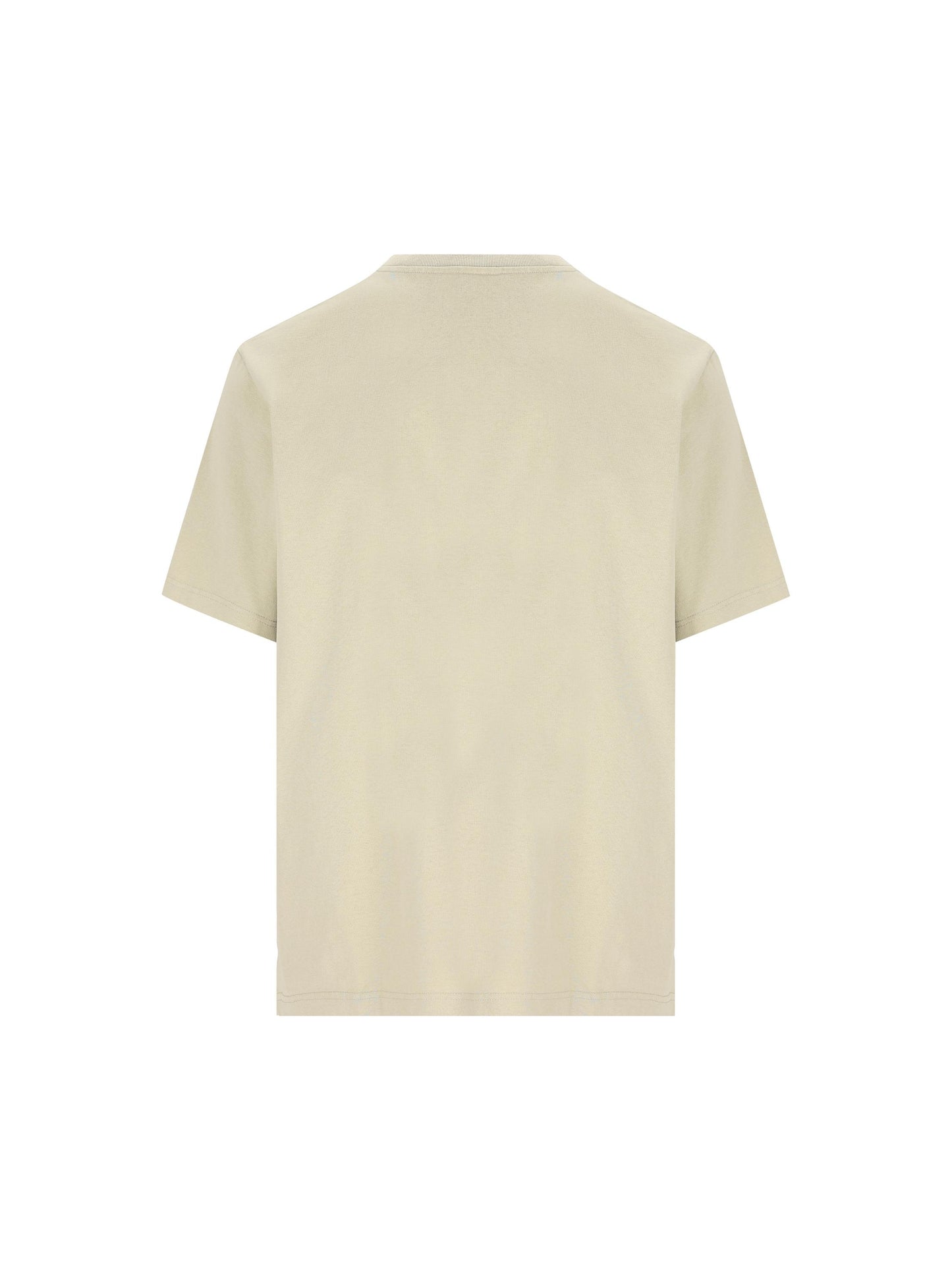 T-Shirt in cotone con patch Bold Fox Head MM00127KJ0118 P129 MAISON KITSUNE 