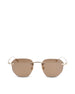 Occhiali da sole in acetato. MB0405S GOLD-GOLD-BROWN MONTBLANC 