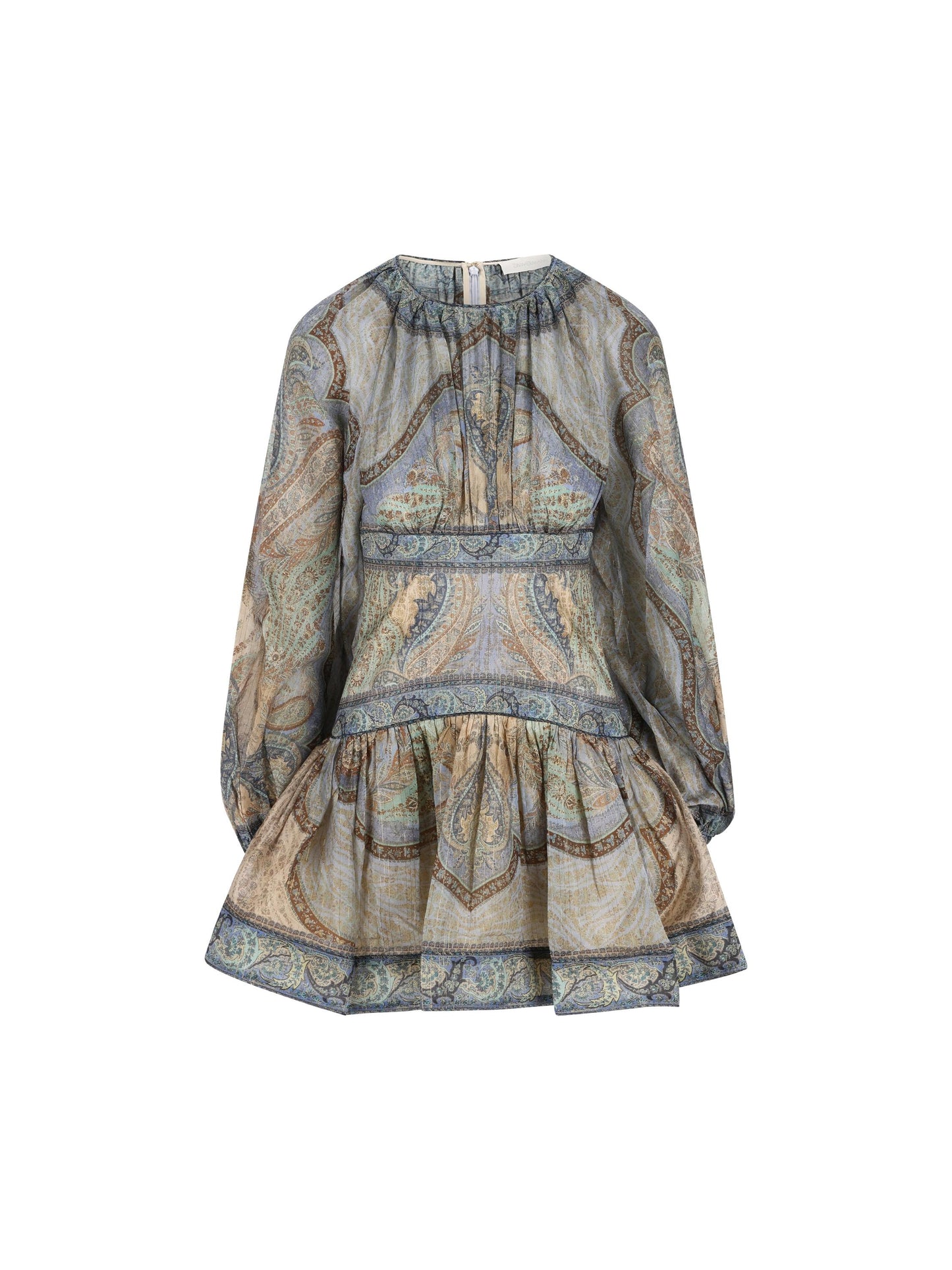 Abito realizzato in cotone misto seta. 5515DRS262 TPBL ZIMMERMANN 