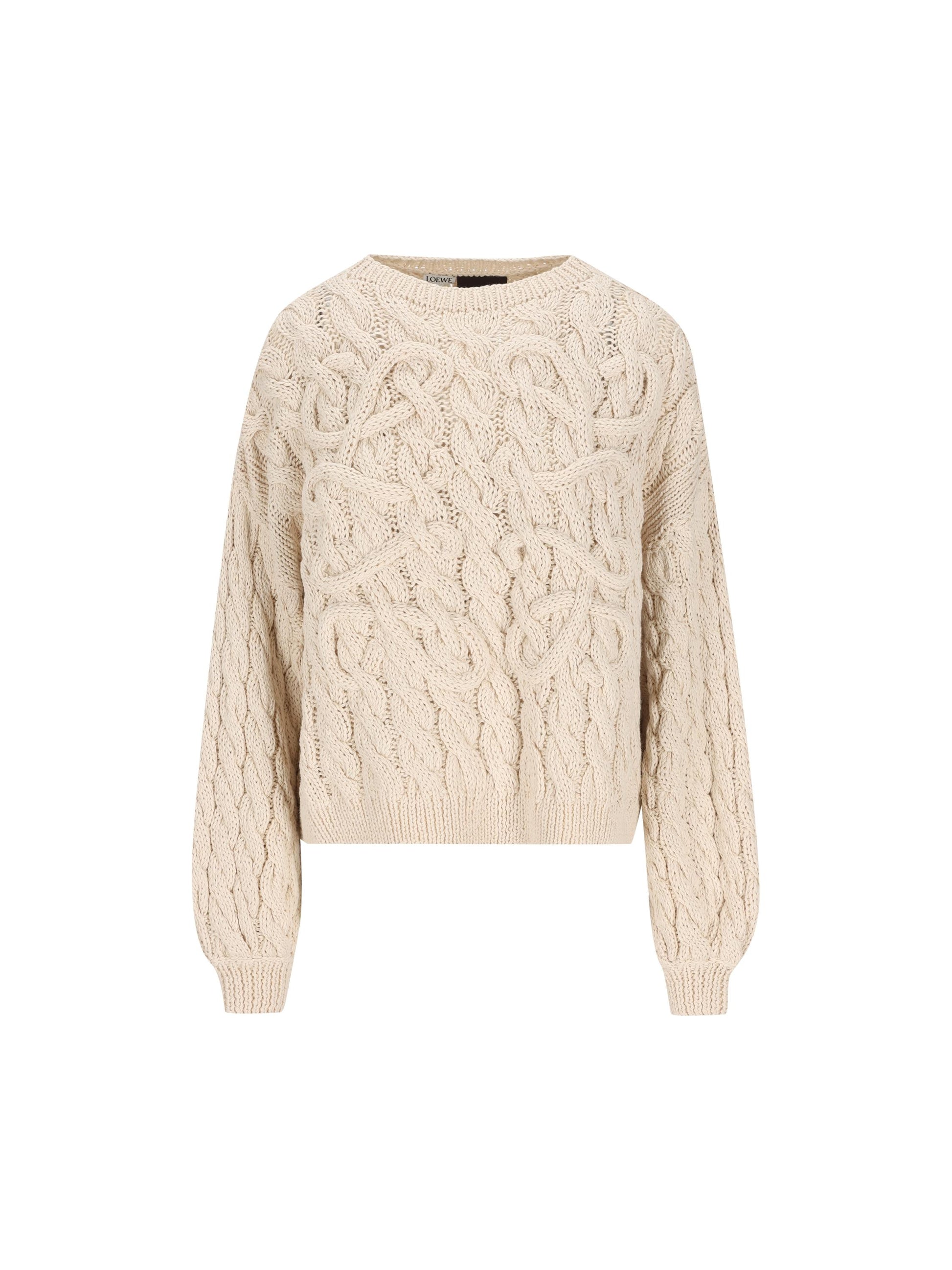 Maglia in misto lana e cotone. S616Y14K85 2370 LOEWE - PAULA'S IBIZA 