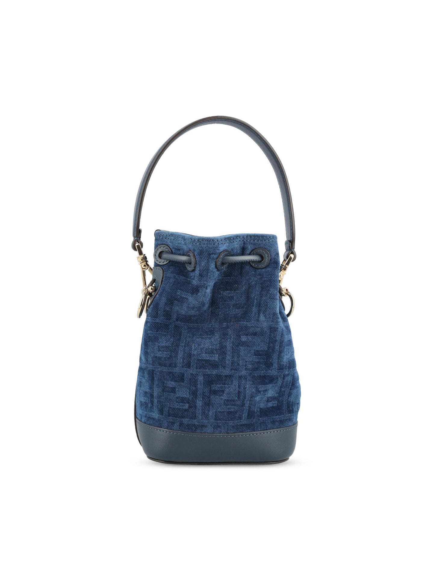 Minibag in denim. 8BS109 AVR6F1UJW FENDI 