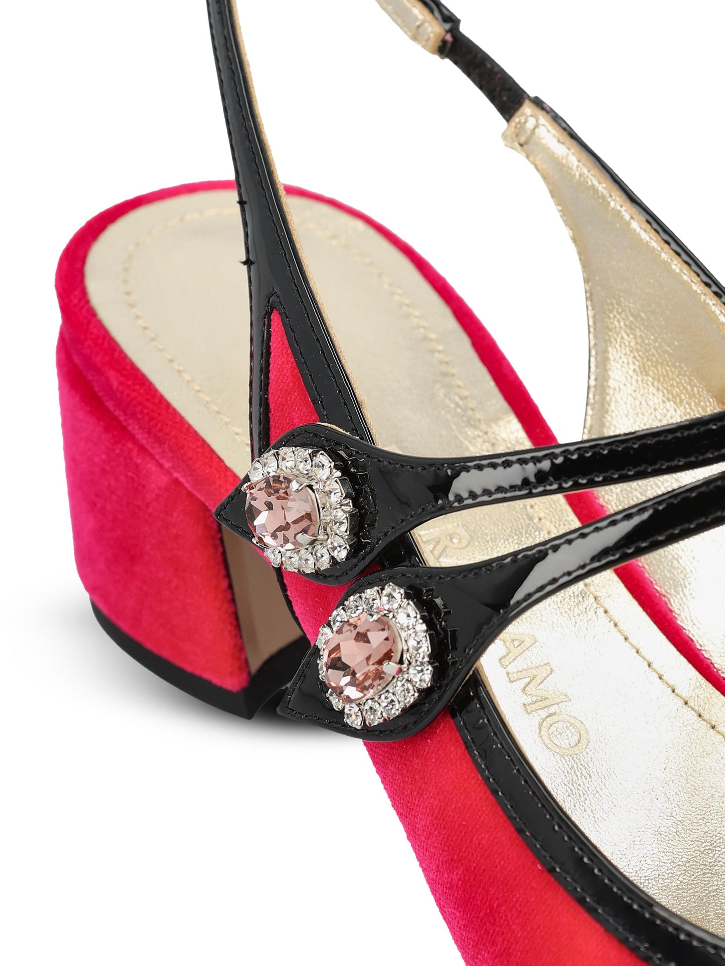 Slingback realizzate in tessuto. 01K828 787854001 SALVATORE FERRAGAMO 