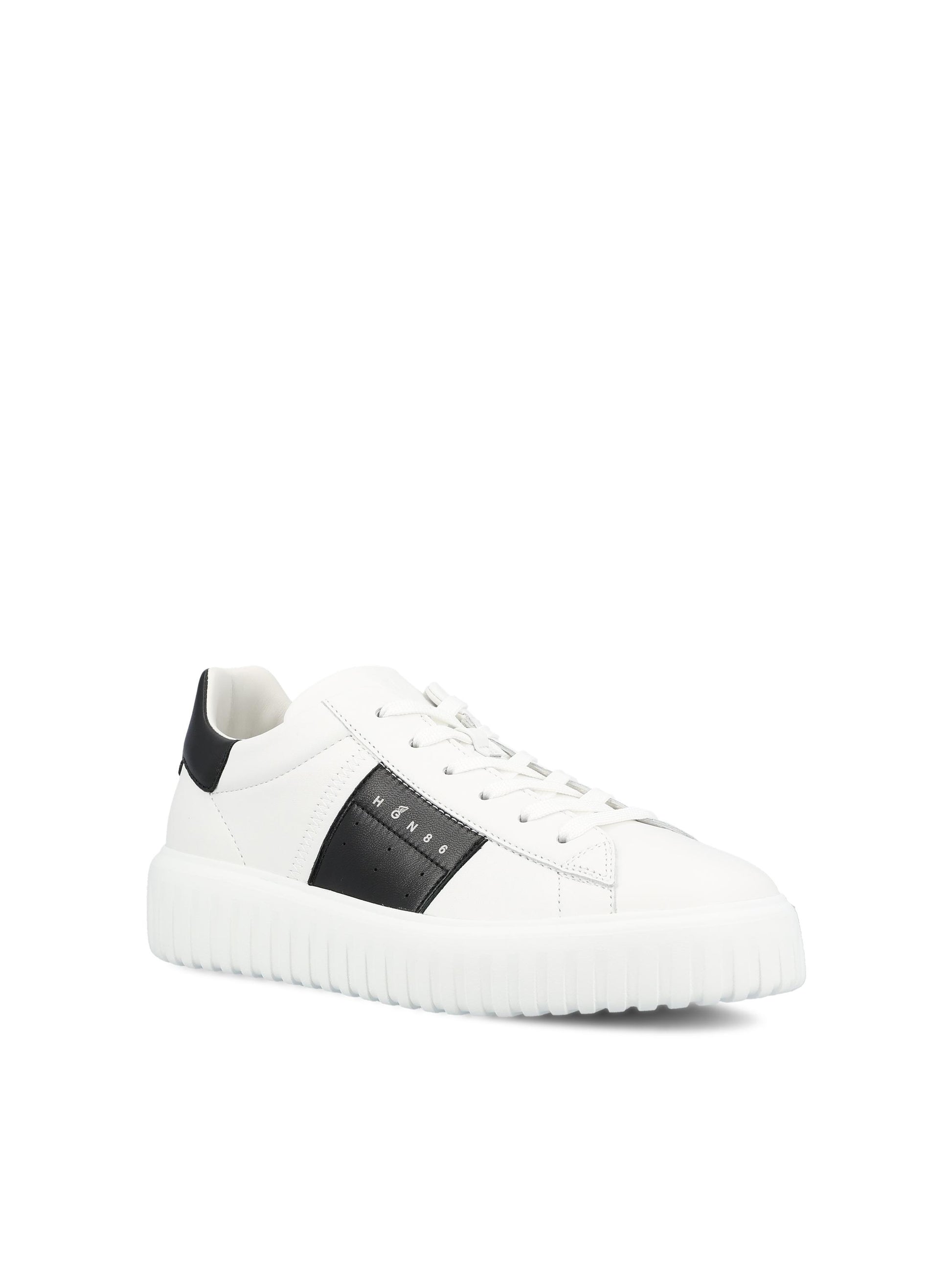 Sneakers Hogan H-Stripes in nappa. HXM6450FO70LE9 9998 HOGAN 