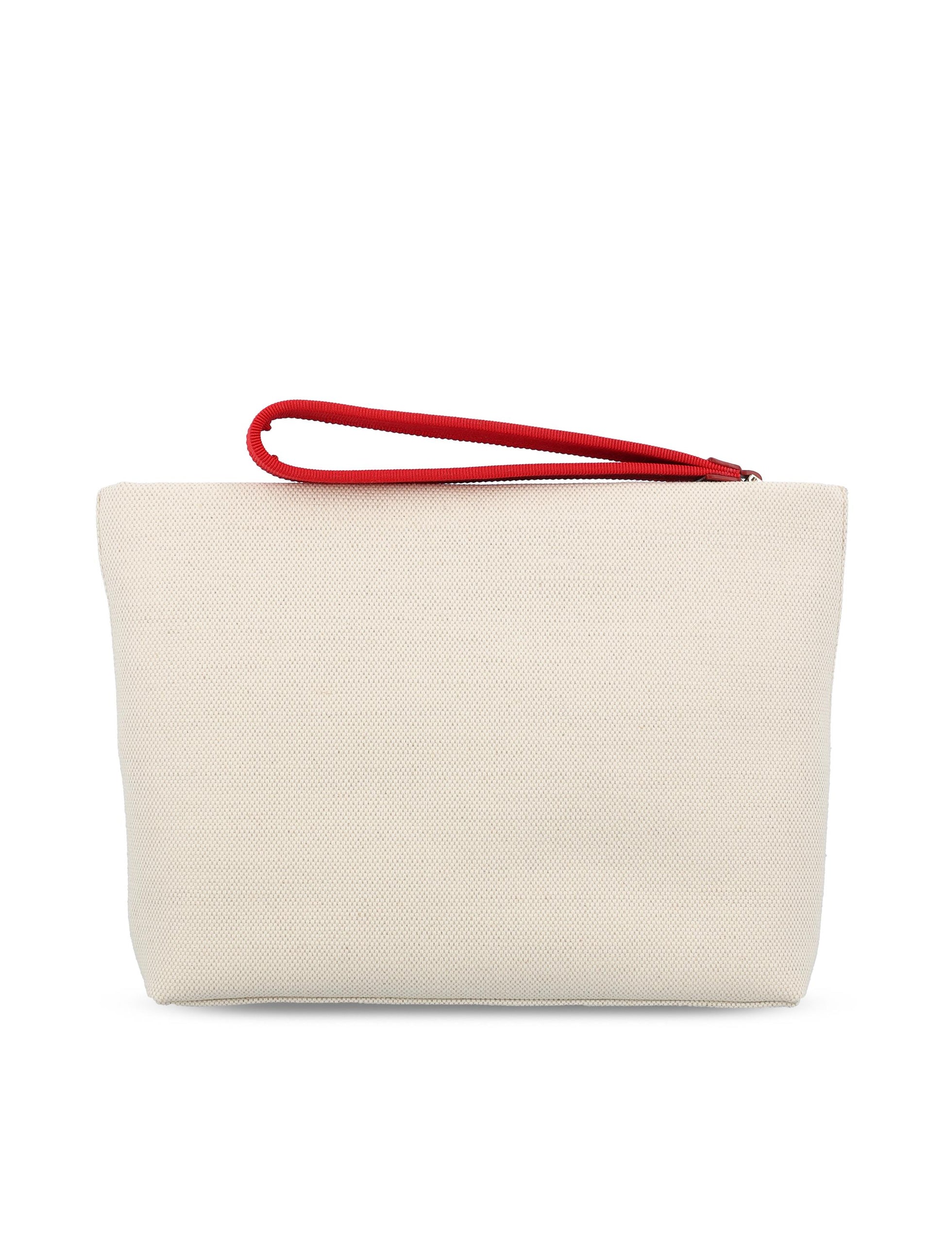 Pochette in tela con logo stampato BB60PNB2C8 289 GIVENCHY 