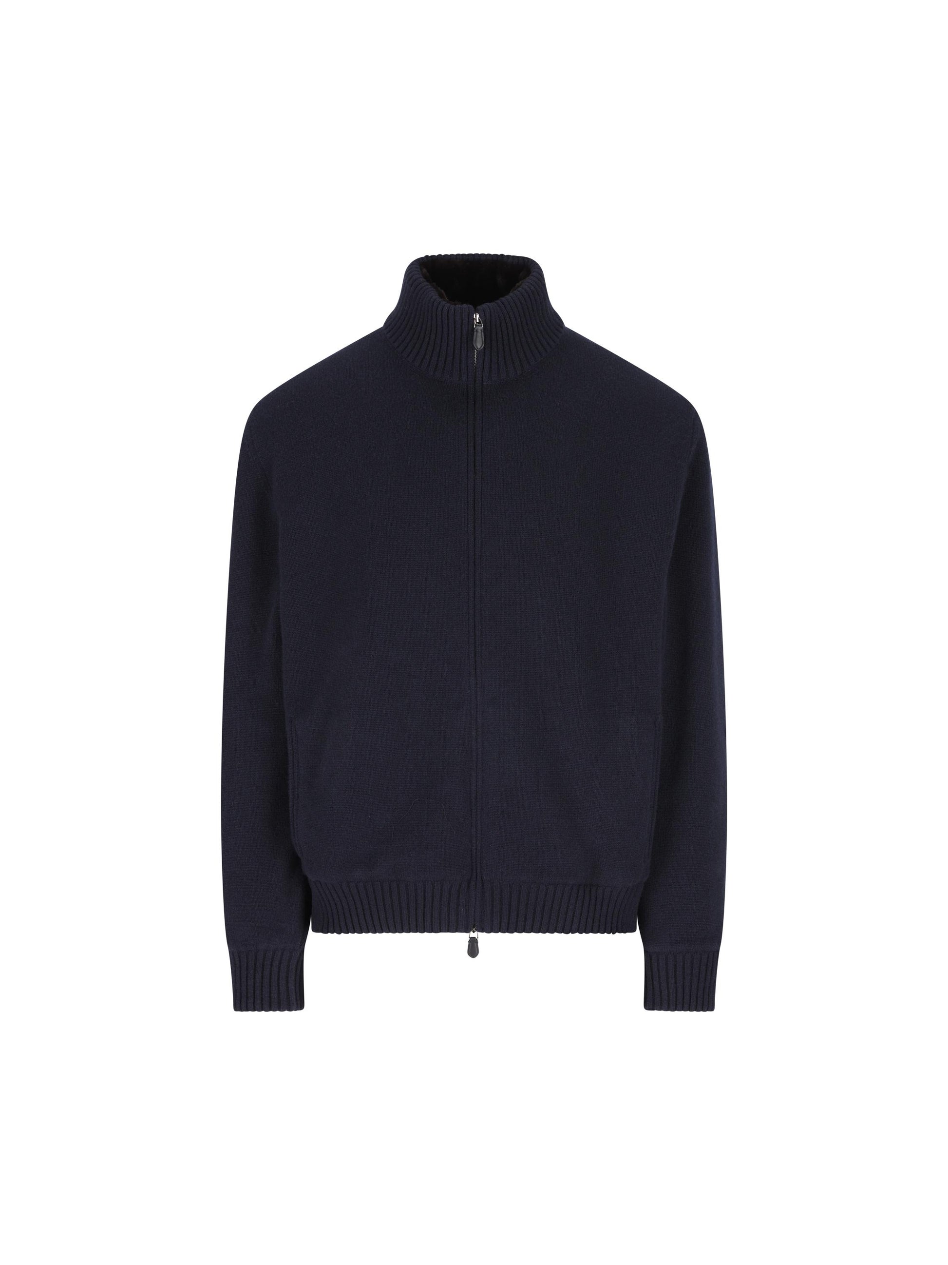 Bomber realizzato in baby cashmere. FAP3131 W000 LORO PIANA 