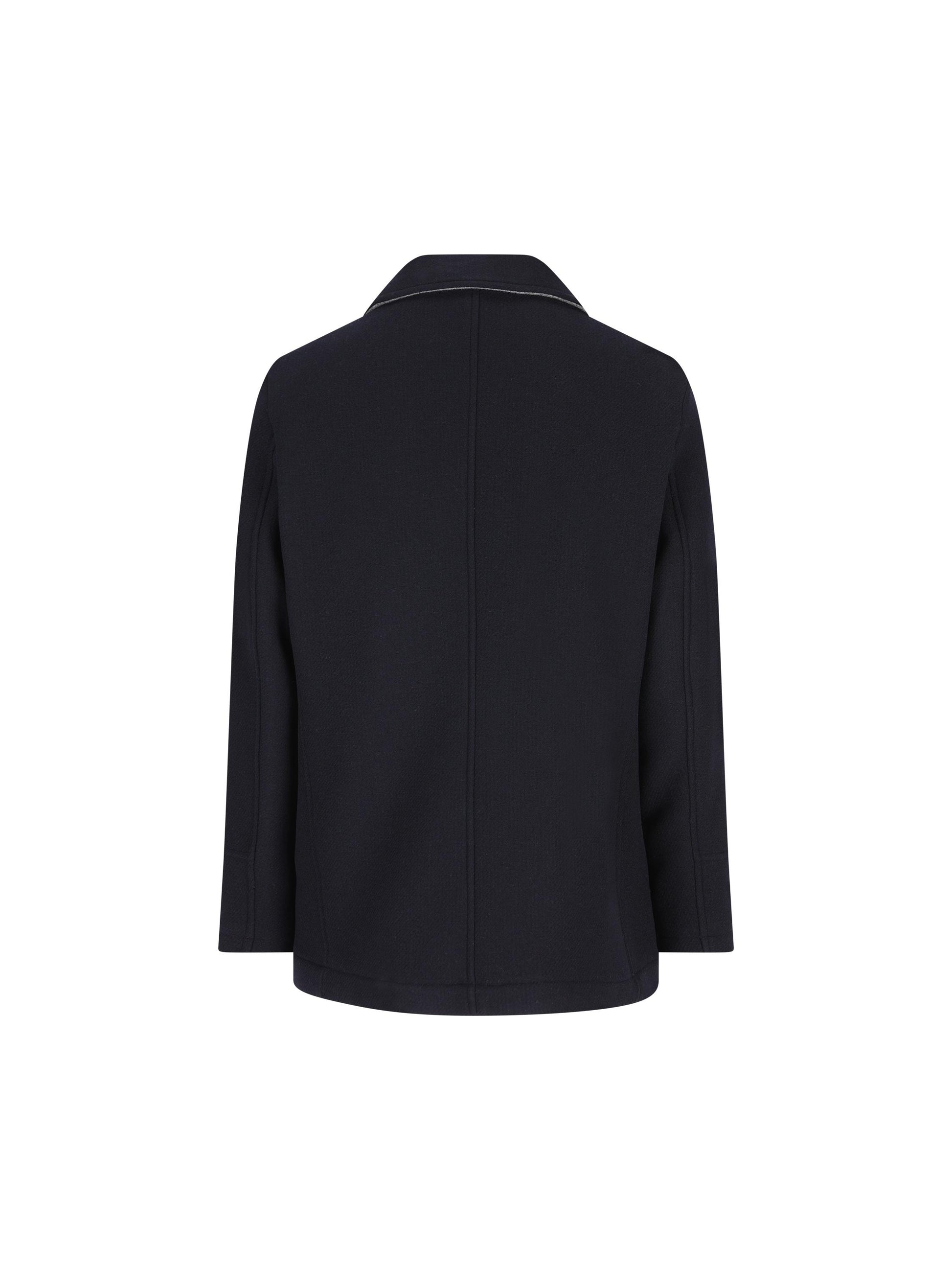 Cappotto realizzato in lana. 38320039 BN CAMPLIN 