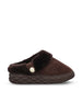 Mule realizzate in pelle scamosciata. DIAMOND MAXI MULE/F FUWV CHOCOLATE/CHOCOLATE JIMMY CHOO 