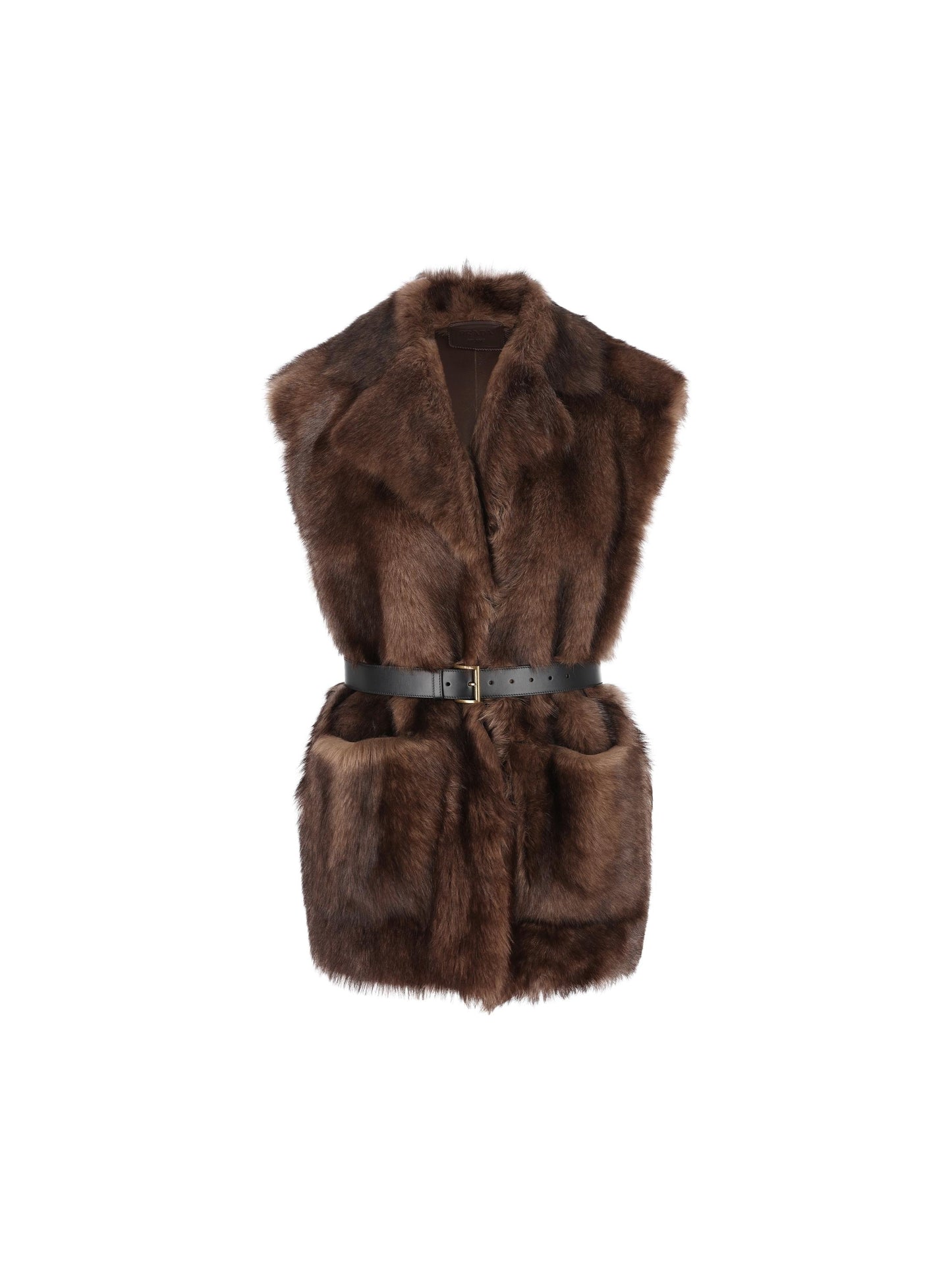 Gilet realizzato in montone. 59463 15PFF0343 PRADA 