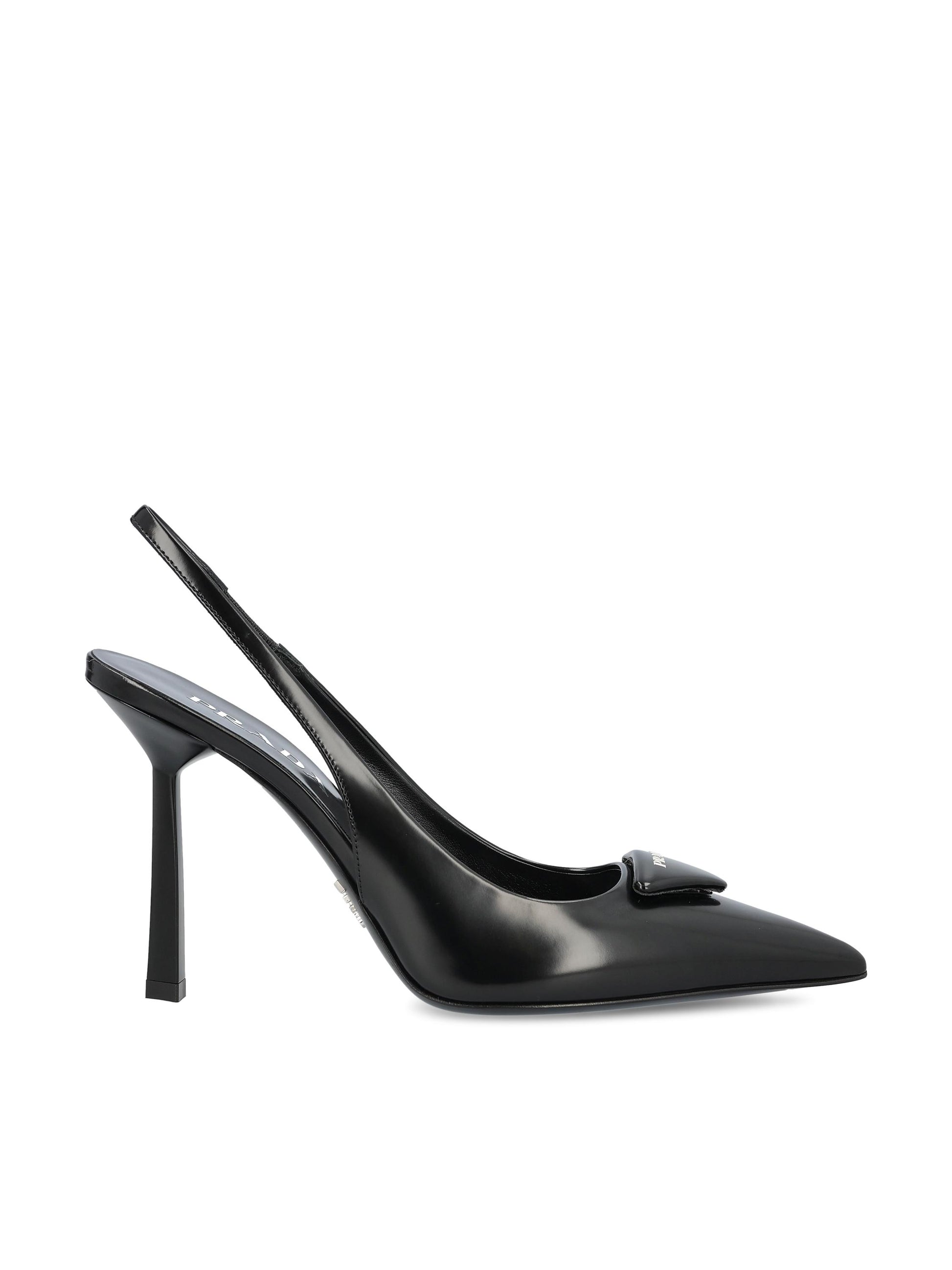 Décolleté slingback realizzate in pelle. 1I901M 055F0002 PRADA 