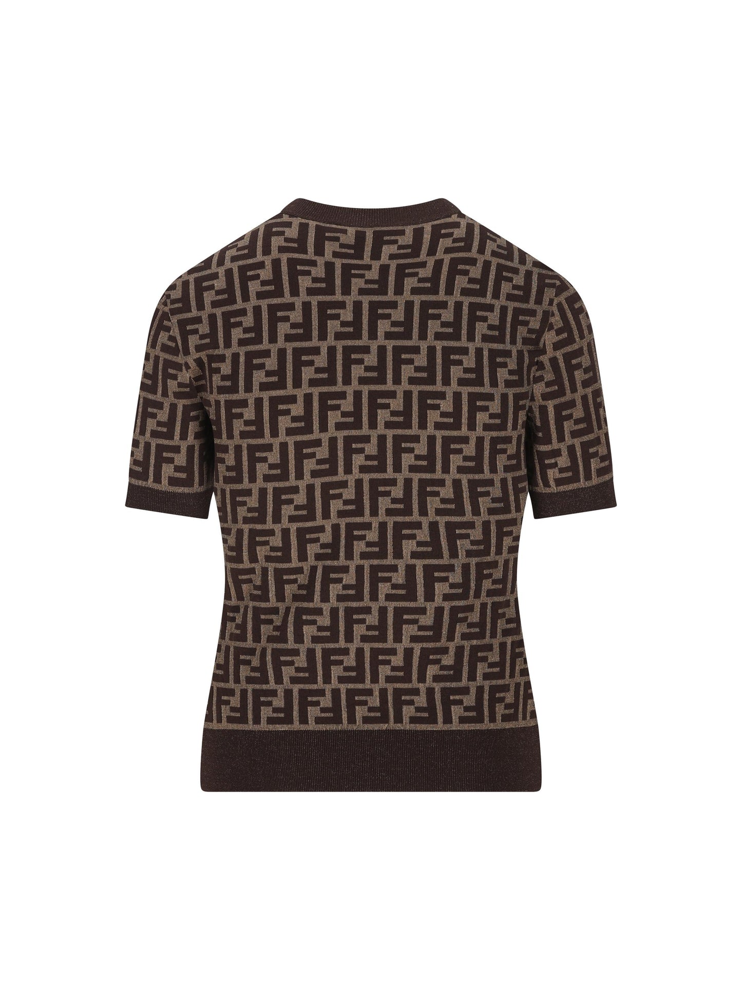 Maglia realizzata in cotone e poliammide. FZXC72 ASJTF0GGE FENDI 