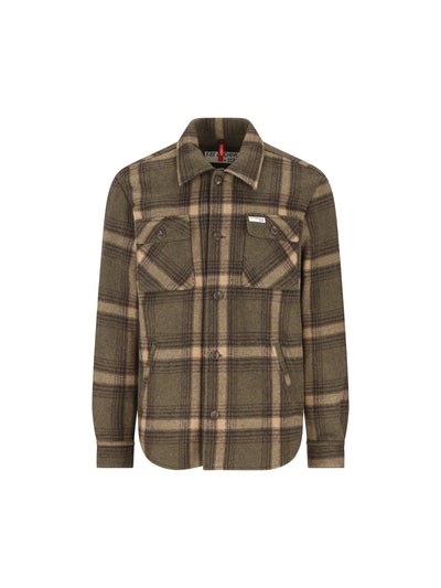 Camicia realizzata in lana. MAM04512820XRH V607 FAY 