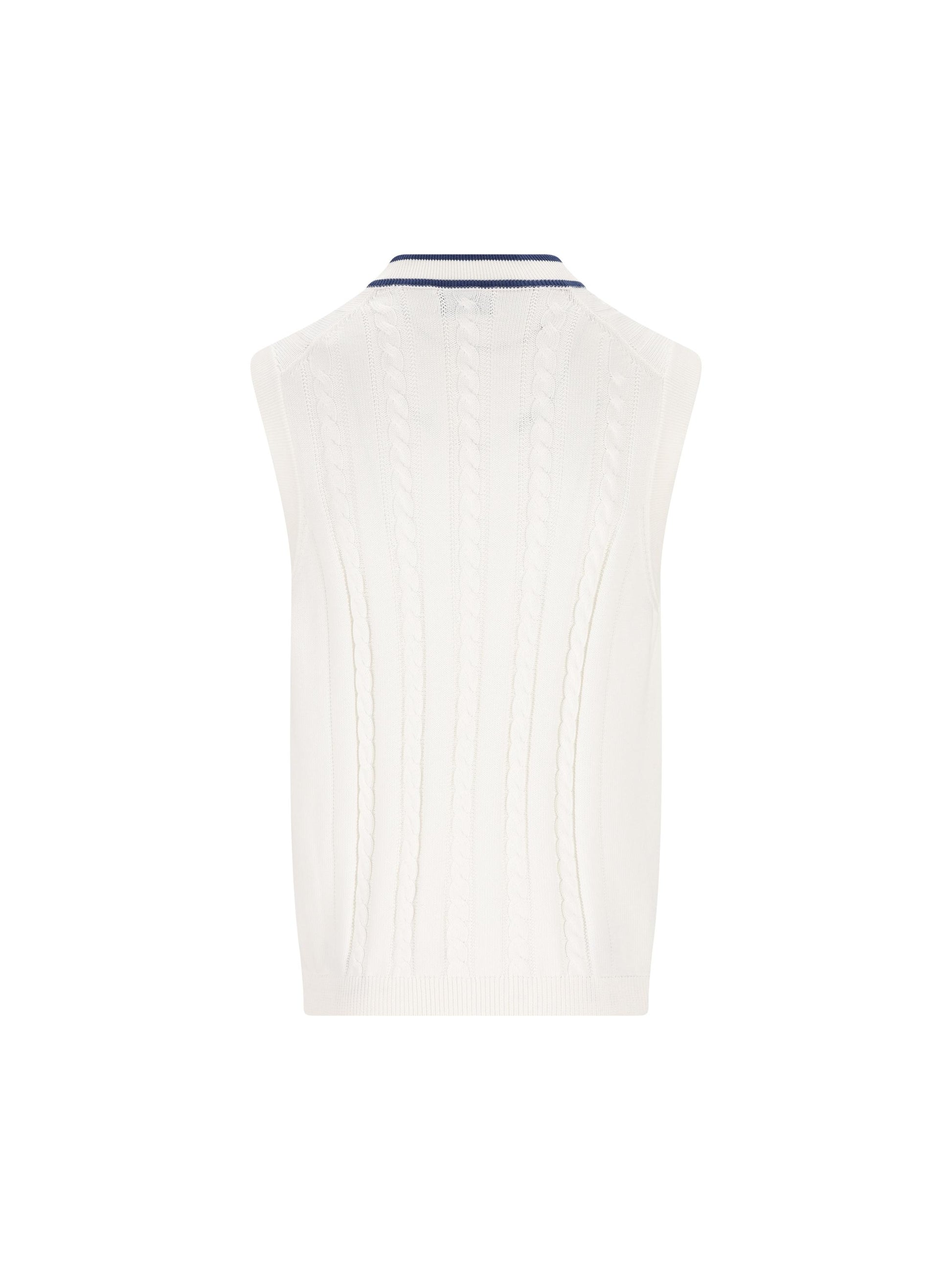 Gilet realizzato in cotone. M28707917T CGE43 BRUNELLO CUCINELLI 