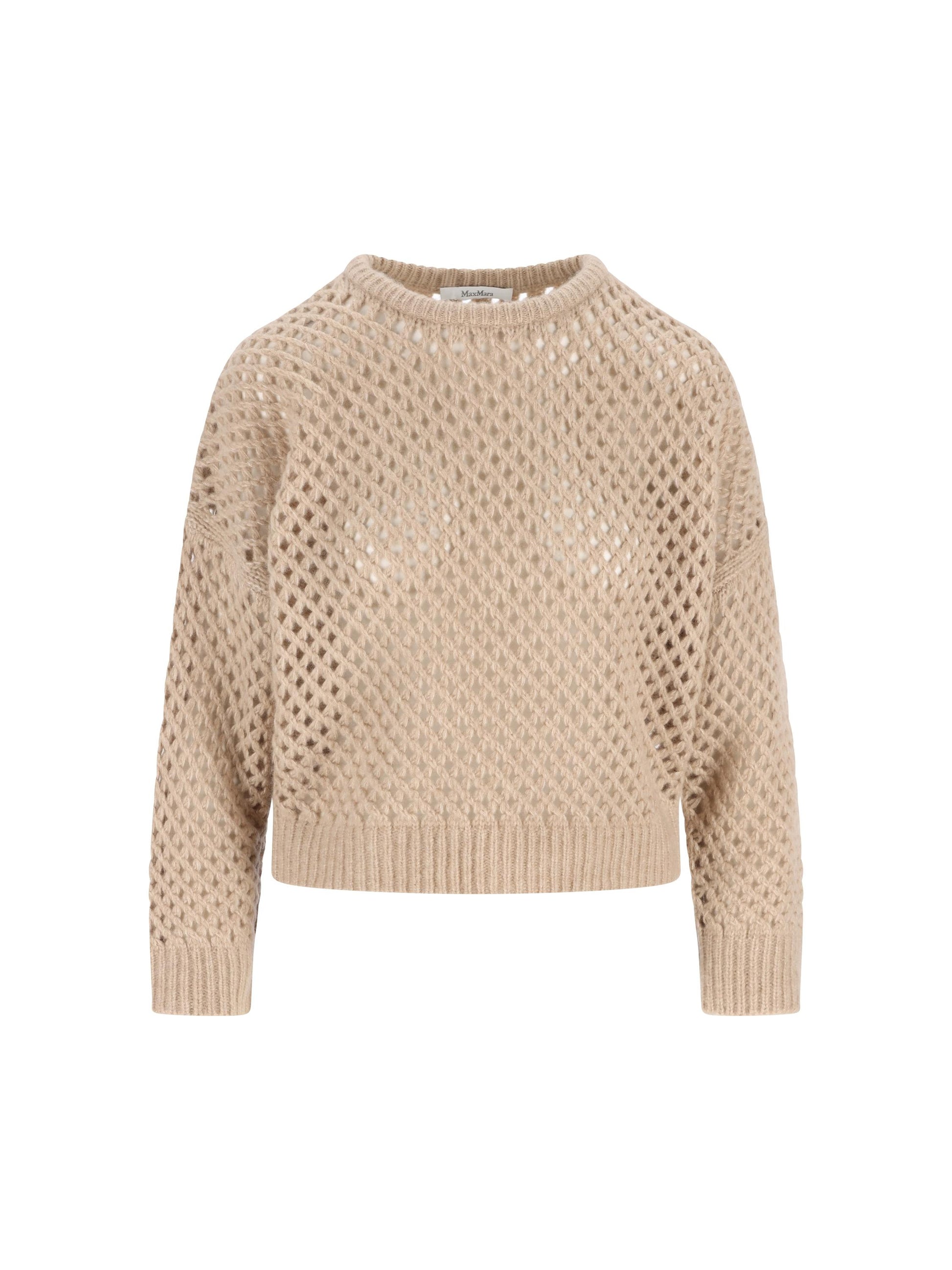 Maglione traforato in cashmere e seta 2521366142600 002 MAX MARA 