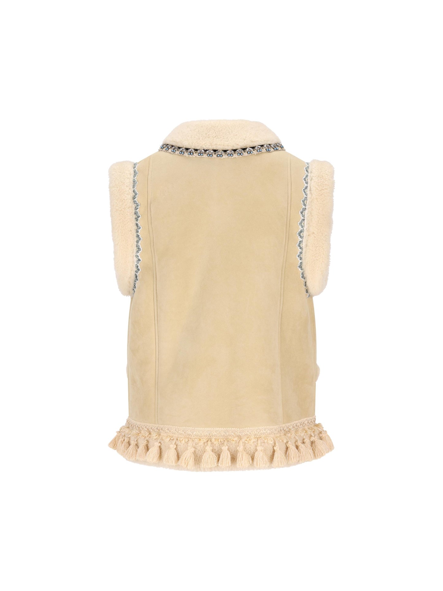 Gilet in pelle di agnello. 7B3NL00D9FC 094 VALENTINO GARAVANI 