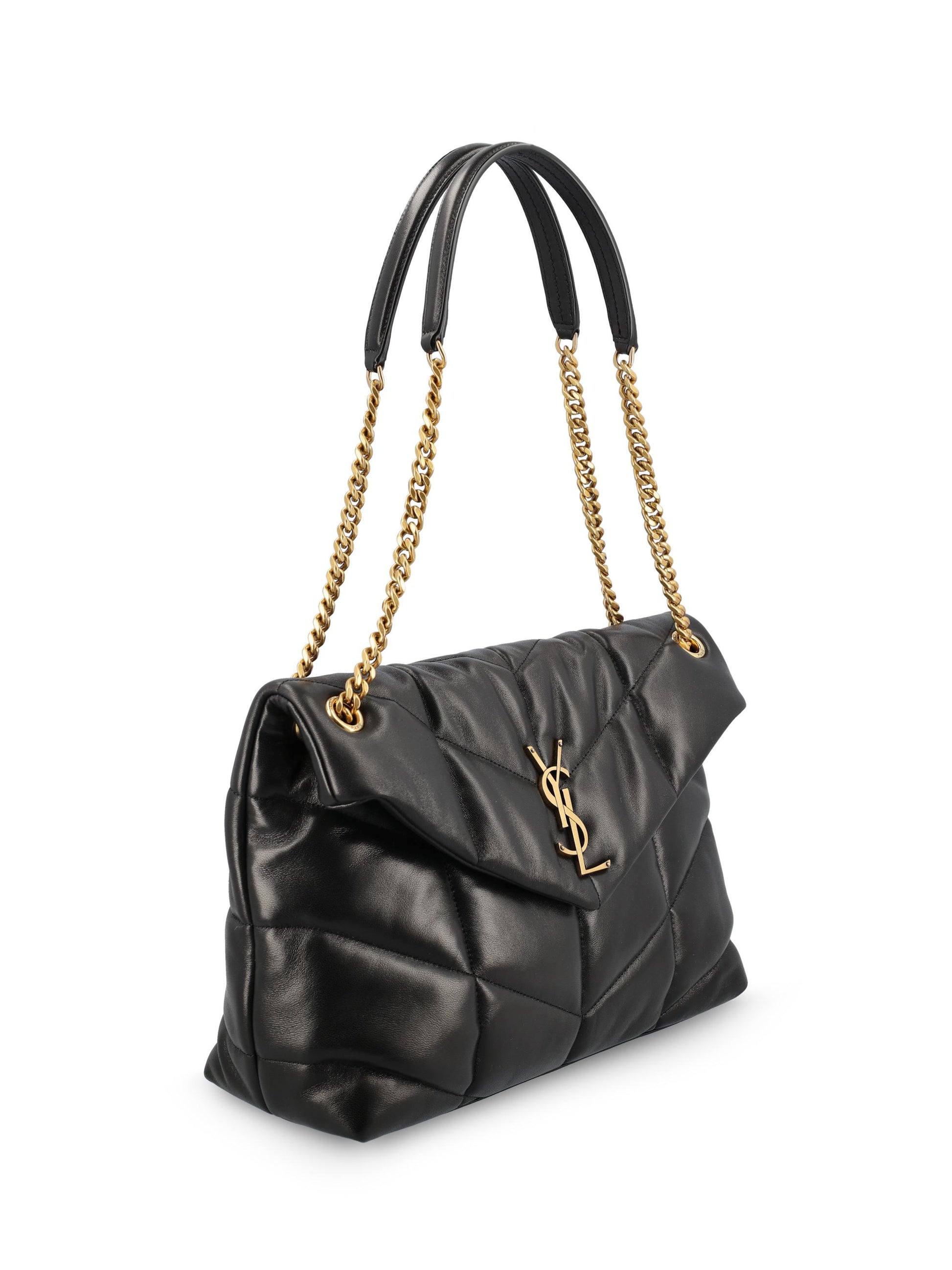 Borsa realizzata in pelle di agnello. 577475 1EL071000 SAINT LAURENT 
