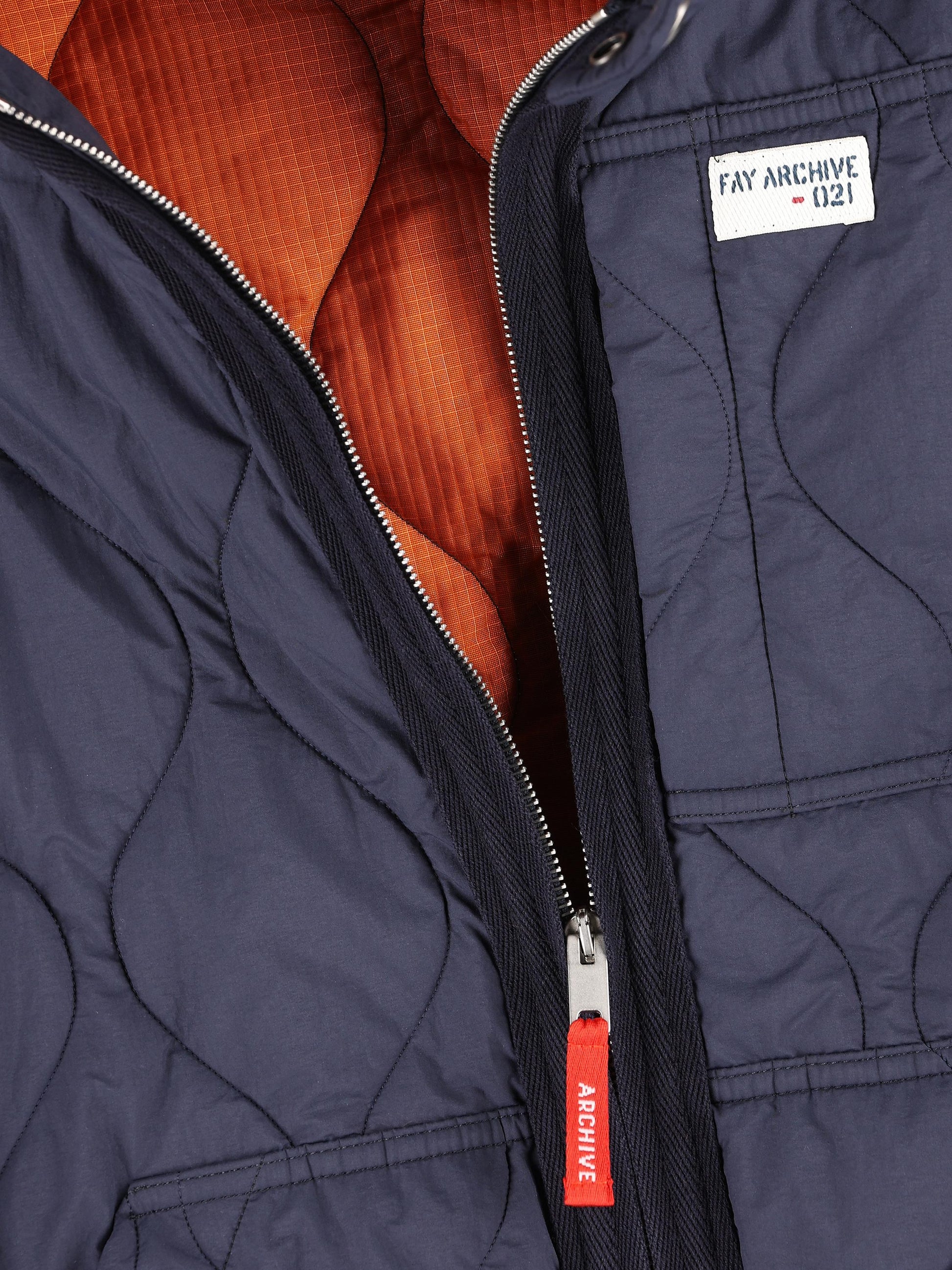 Bomber Imbottito in Popeline - Fay Archive MAM2251153LXM1 U807 FAY 