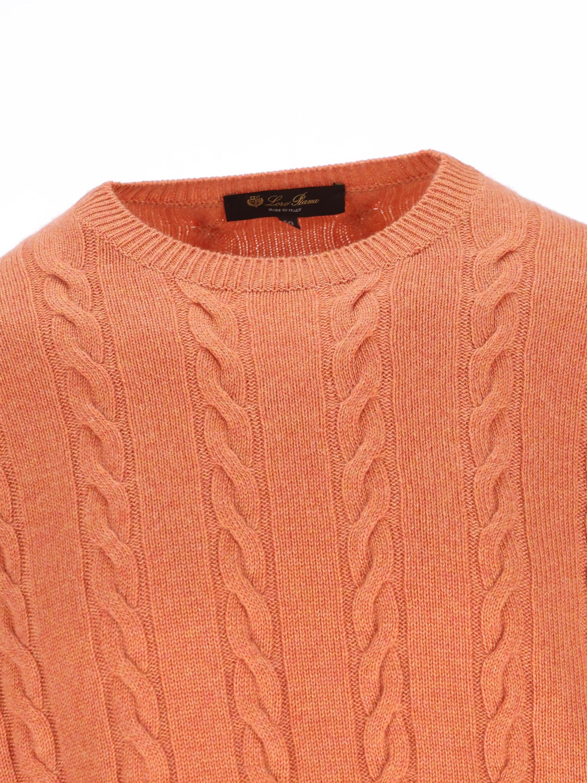 Maglione realizzato in cashmere. FAQ4517 L0EN LORO PIANA 
