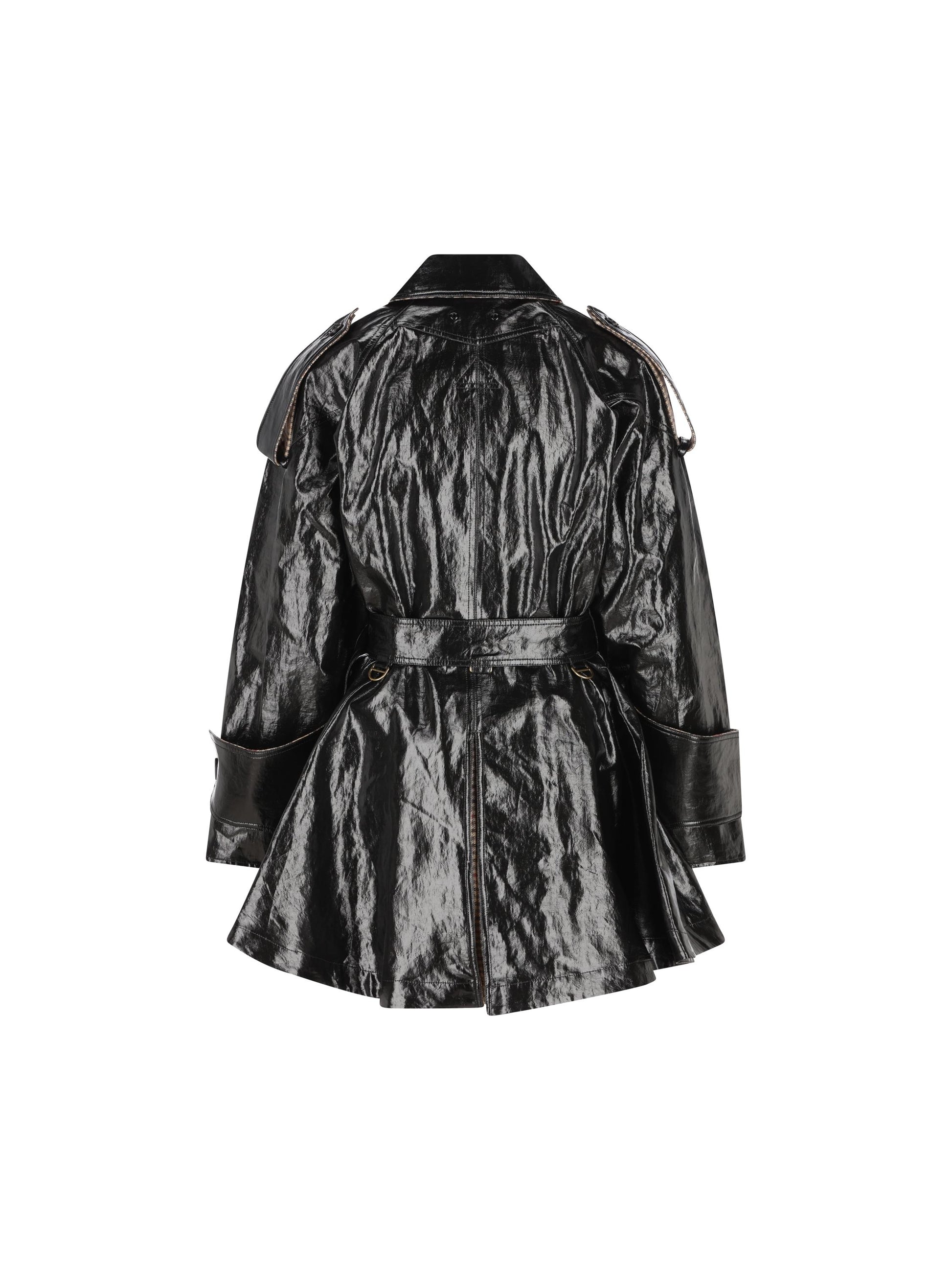 Cappotto realizzato in lino. CH25WMA52191 001 CHLOE' 