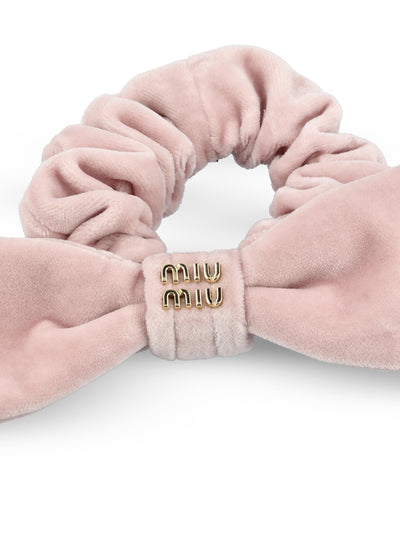 Elastico per capelli realizzato in cotone. 5IF181 068F0E18 MIU MIU 