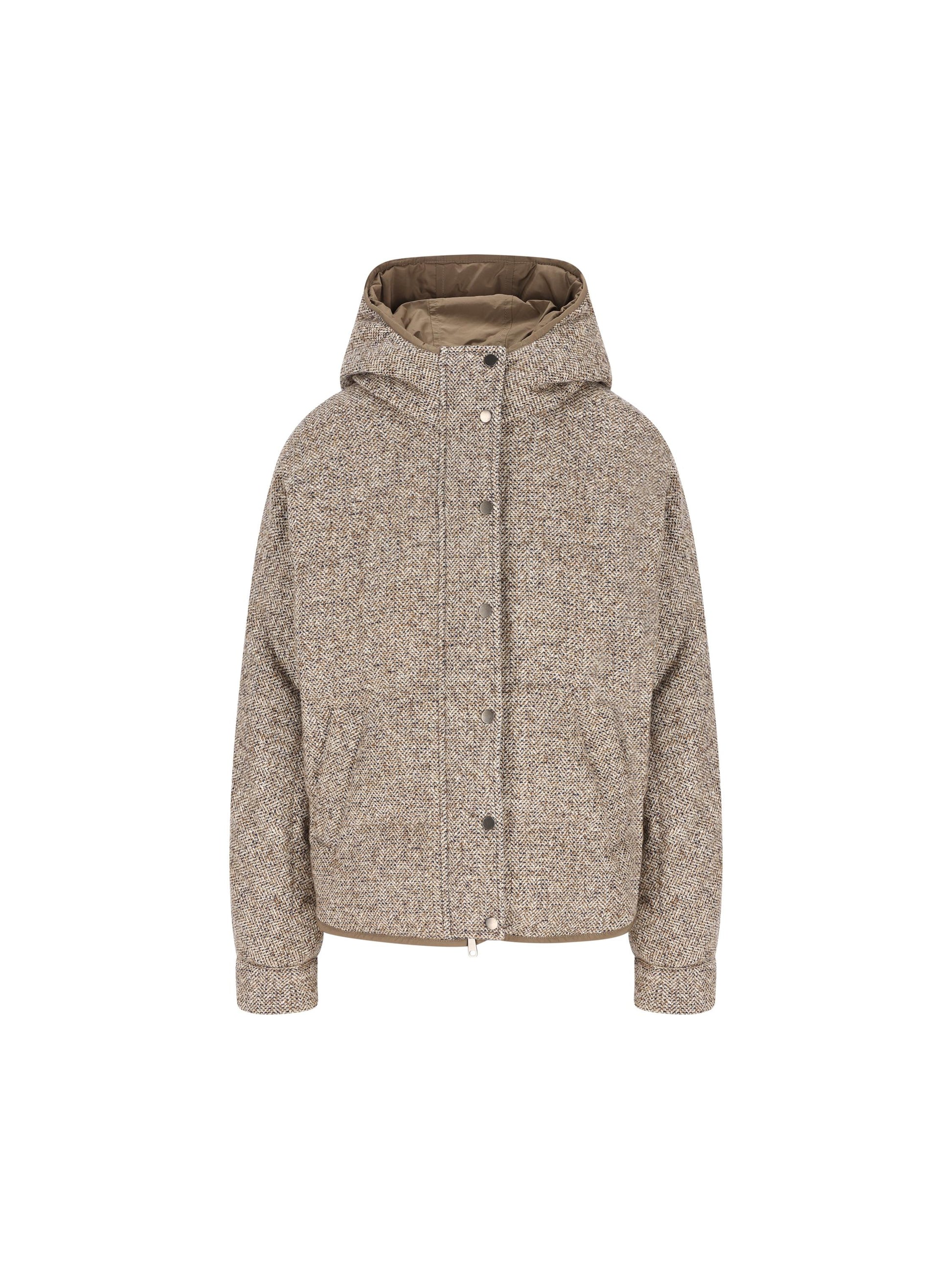 Piumino realizzato in lana e seta. MG5307729 C6286 BRUNELLO CUCINELLI 