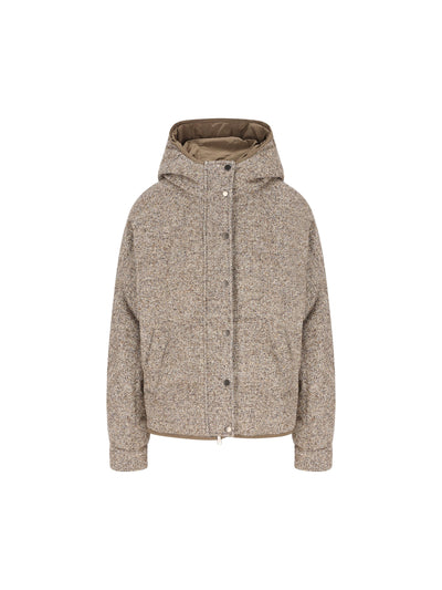 Piumino realizzato in lana e seta. MG5307729 C6286 BRUNELLO CUCINELLI 