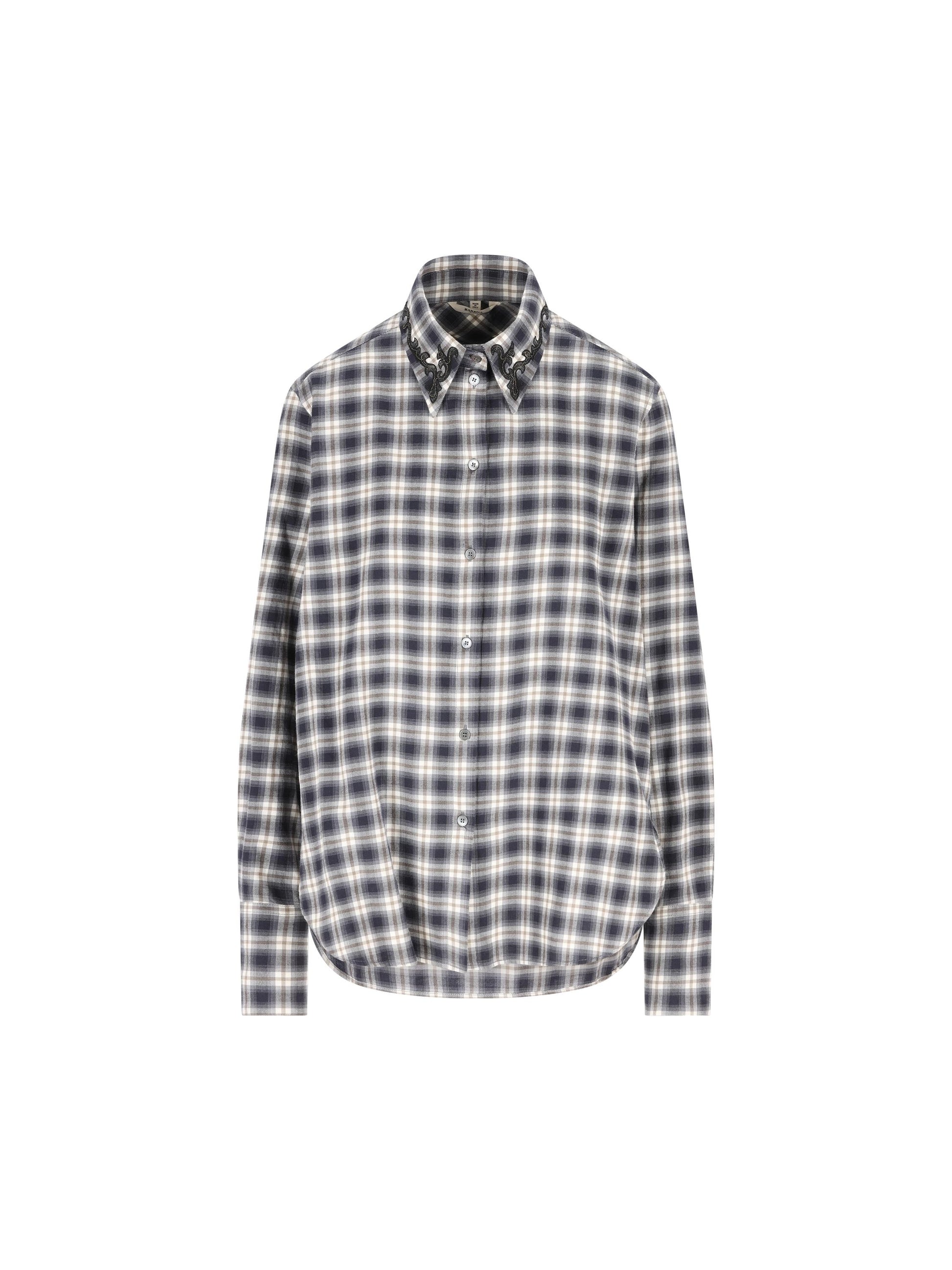 Camicia in cotone a quadri CAD5334 2793500 BARENA 