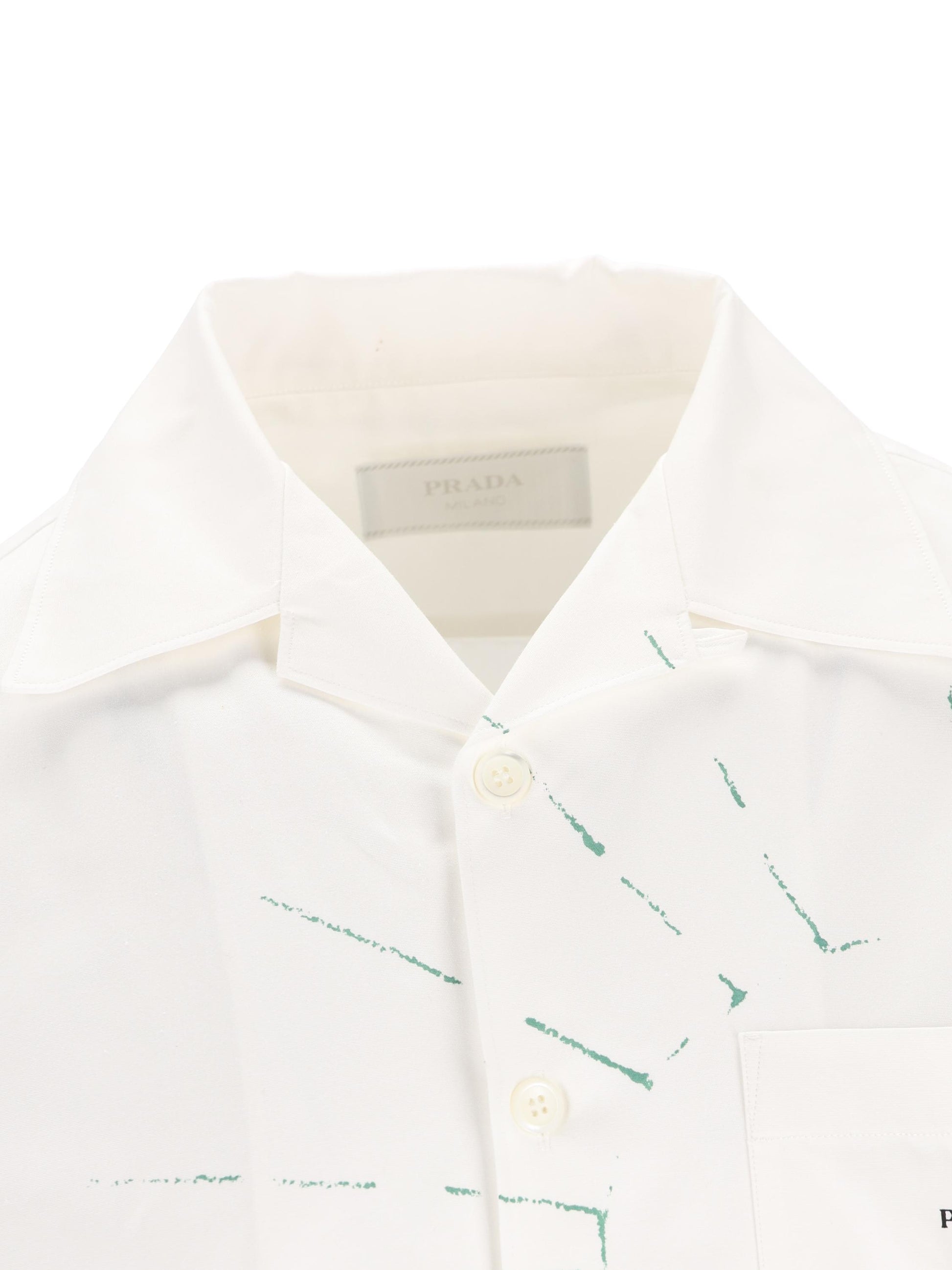 Camicia realizzata in cotone. UCS414 184FF0089 PRADA 