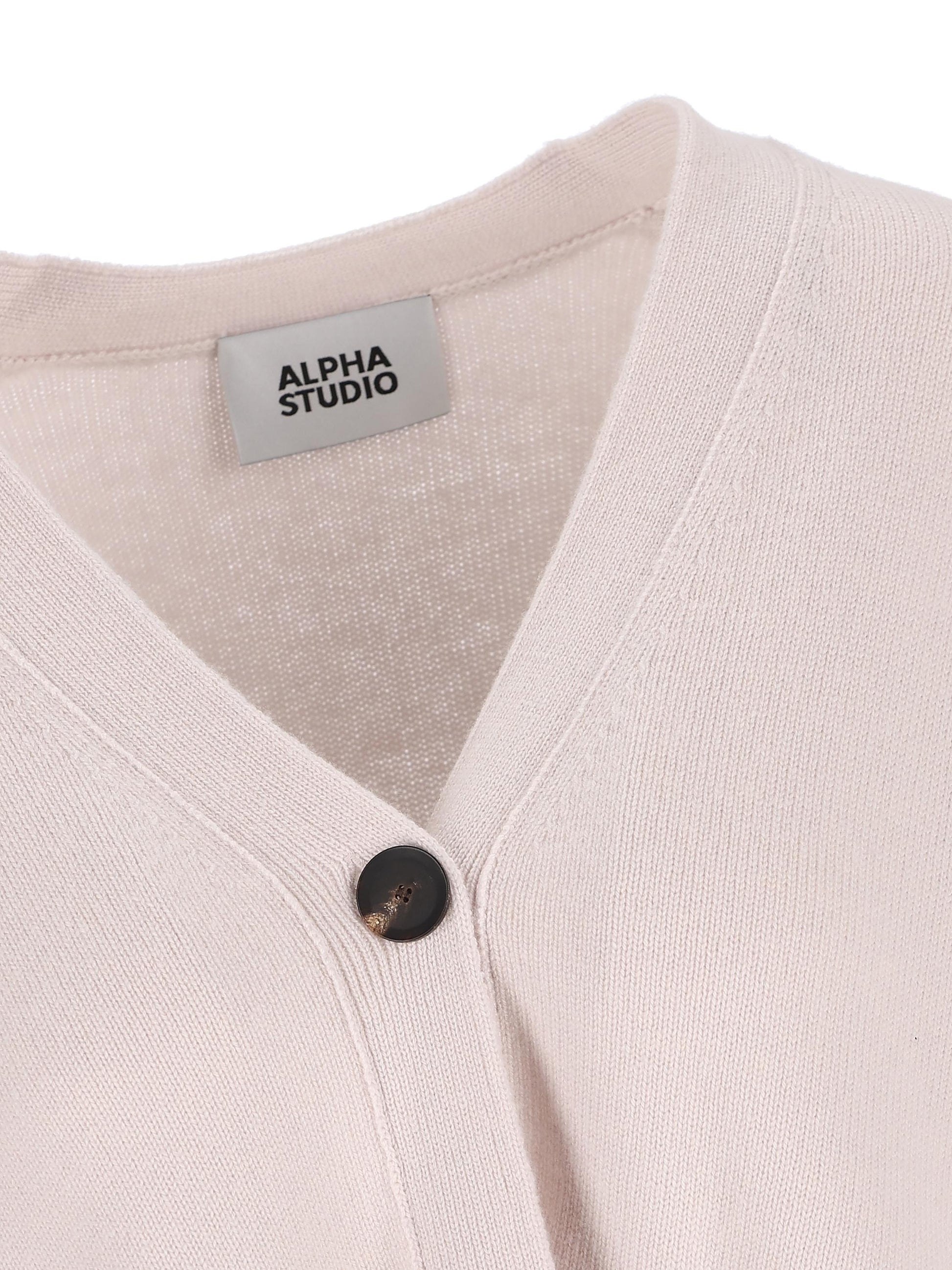 Cardigan in lana e cashmere 4263E 2017 ALPHA STUDIO 