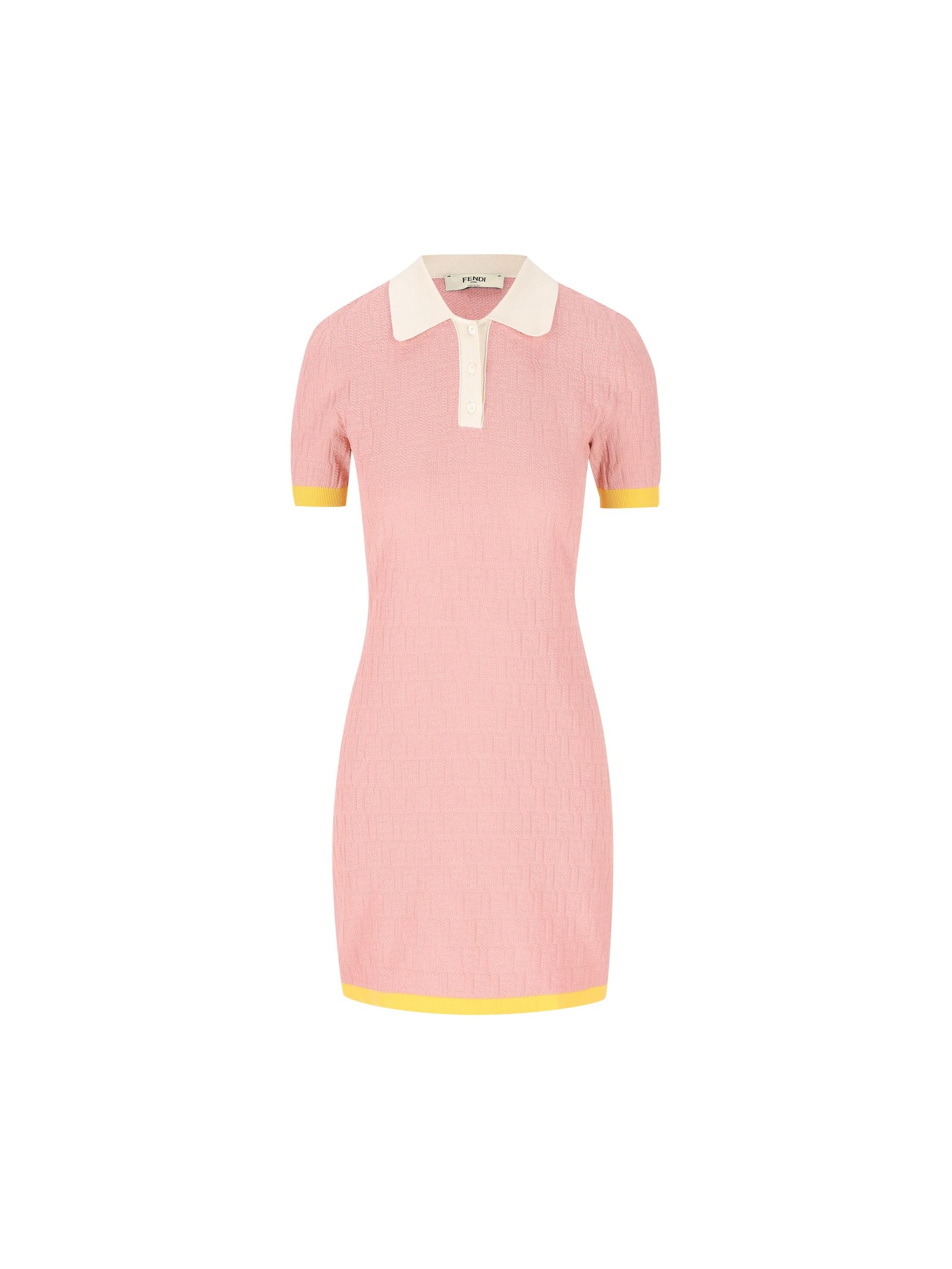 Abito realizzato in cotone e seta. FZDE35 AW4SF1W0S FENDI 