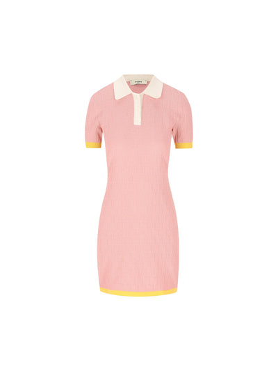 Abito realizzato in cotone e seta. FZDE35 AW4SF1W0S FENDI 