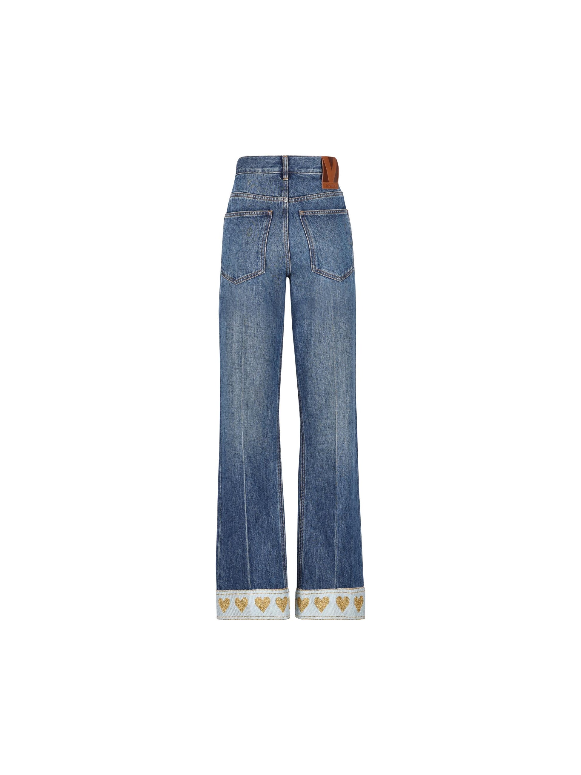 Pantaloni realizzati in denim. 7B3DD20G9HD 528 VALENTINO GARAVANI 