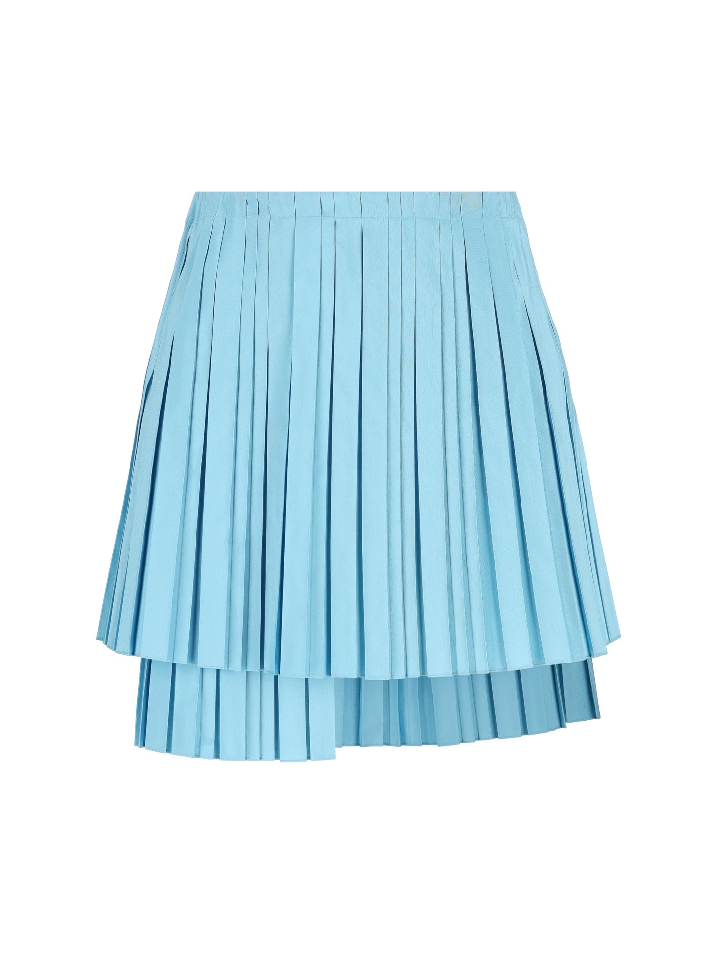 Minigonna realizzata in poliestere. FQ7728 A3MWF19EI FENDI 