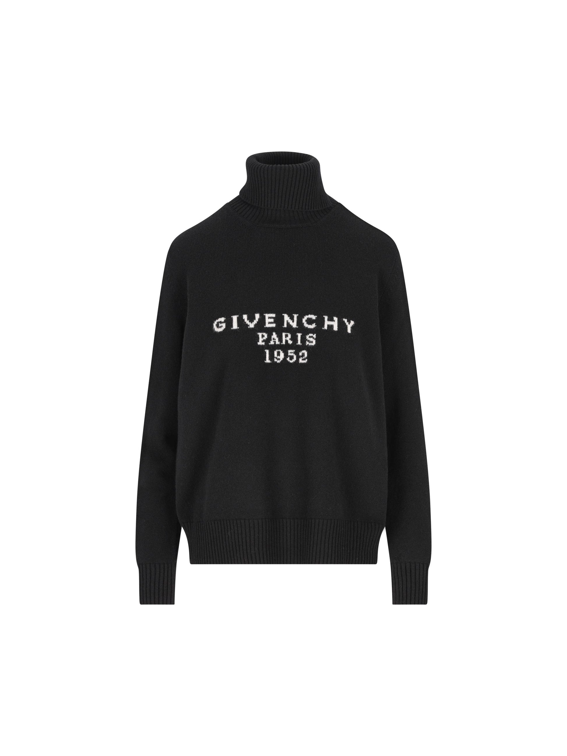 Maglione dolcevita in lana e cashmere BW90VE4ZSN 001 GIVENCHY 